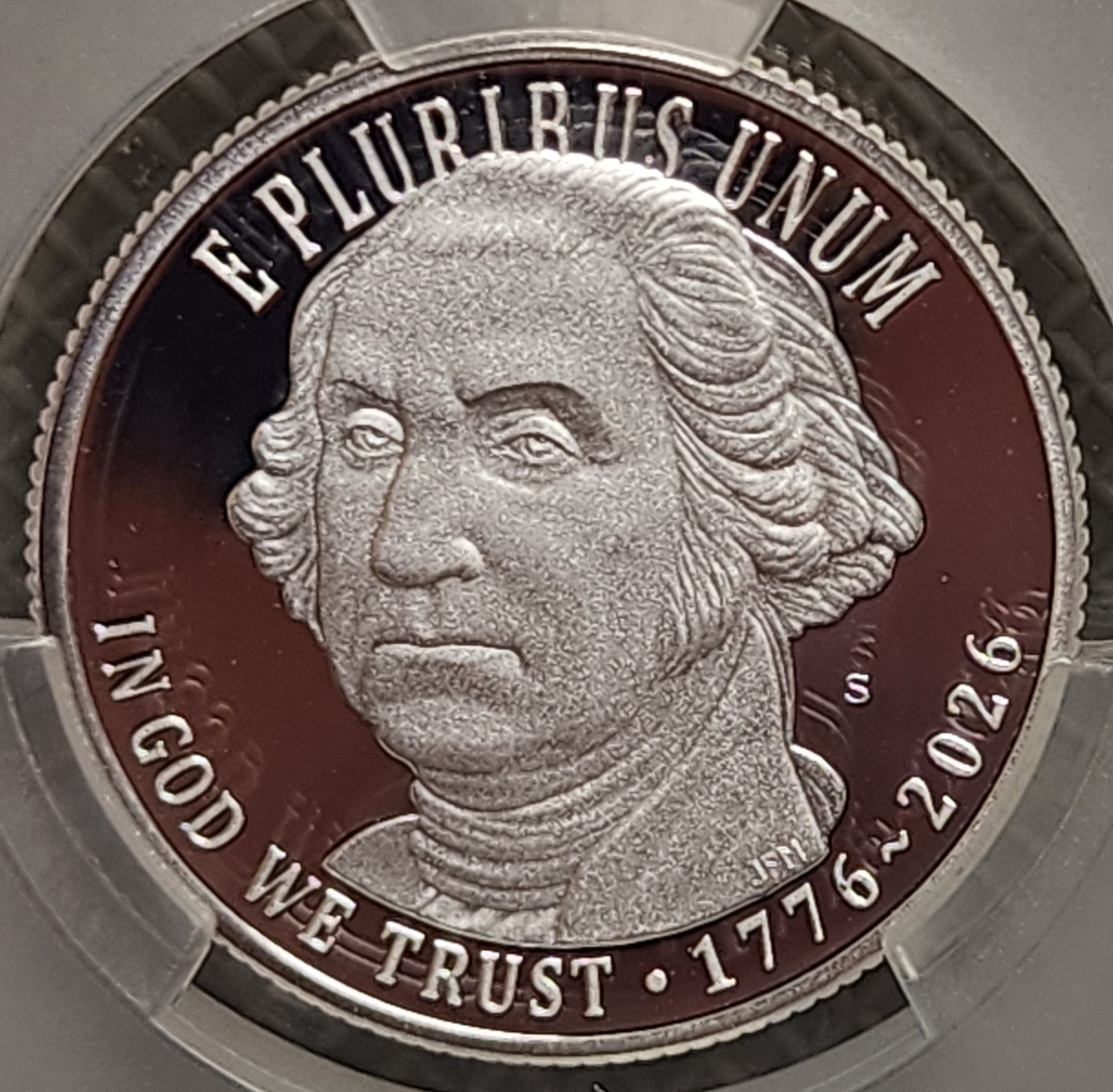1776-2026-S Silver, Revolutionary War Quarter, CAC PR-69, Store #QR1947.