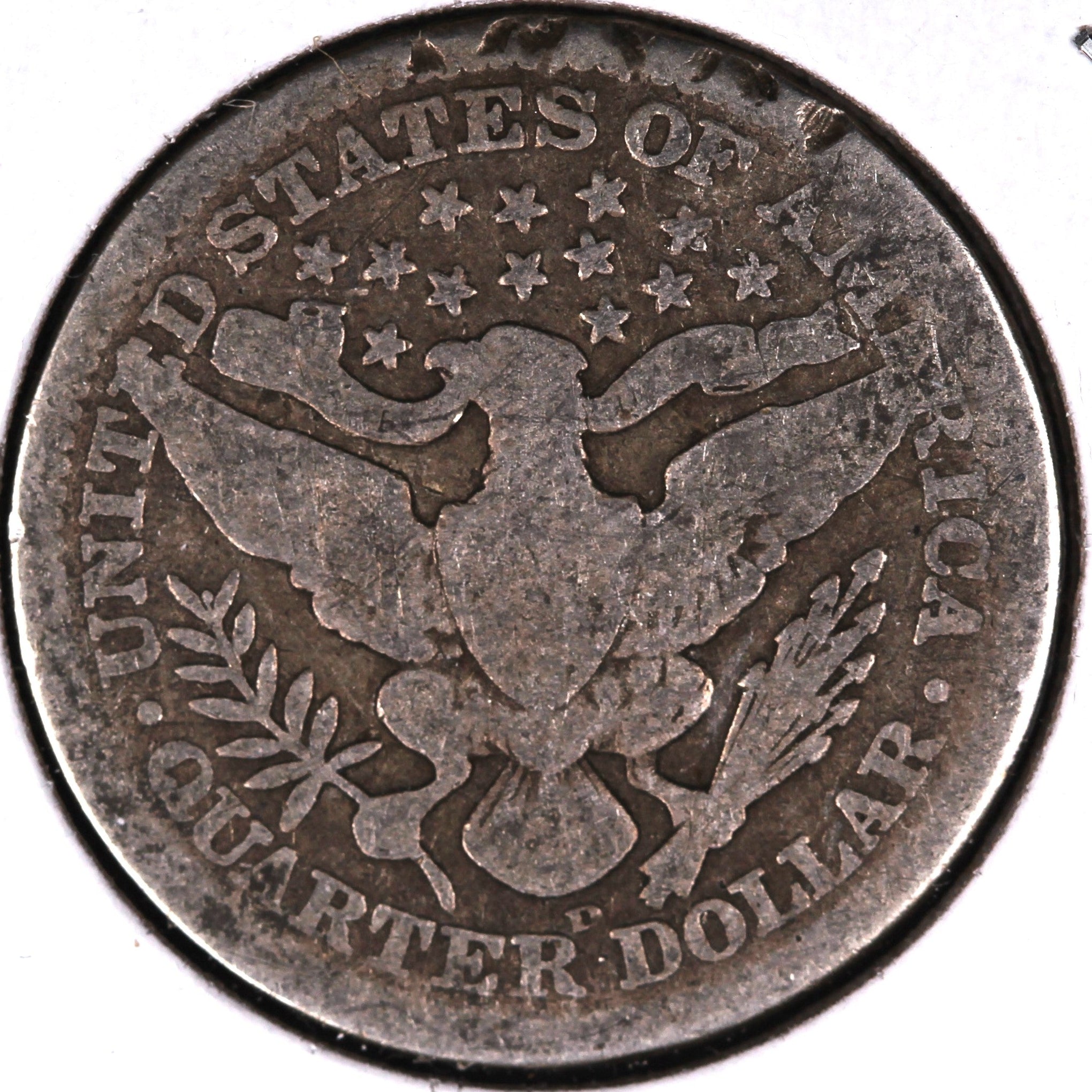 1908-D Barber Quarter, Good+ Circulated Coin, Store #07866