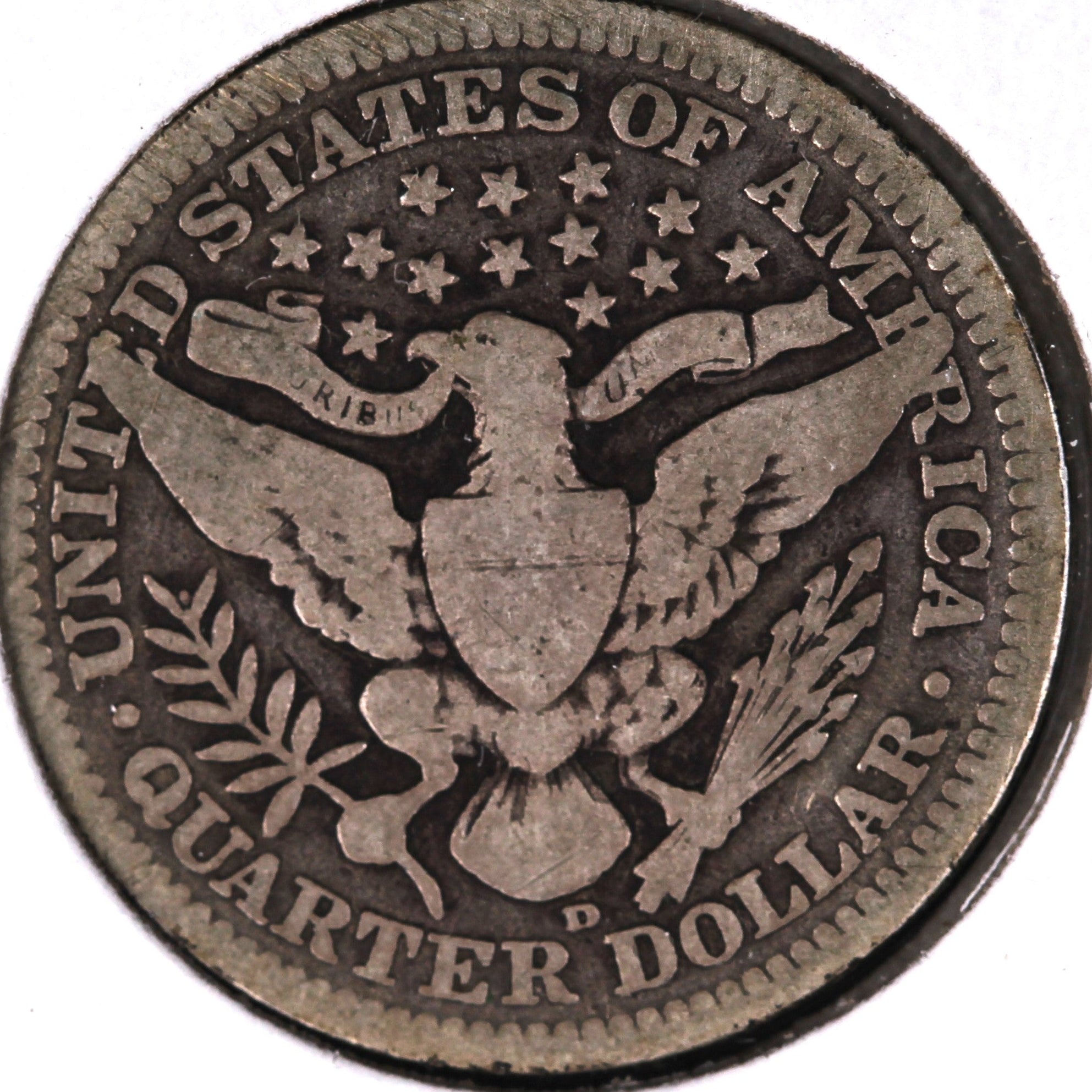 1909-D Barber Quarter, Good+ Circulated Coin, Store #07912