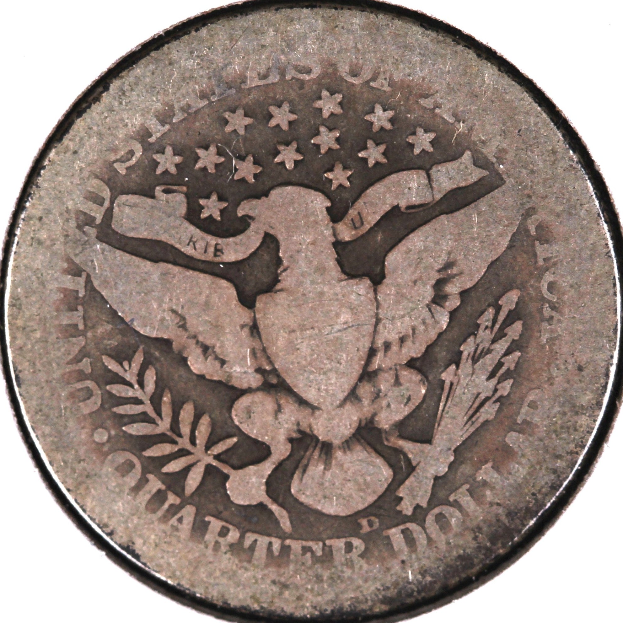 1913-D Barber Quarter, About Good Circulated Coin, Store #07956