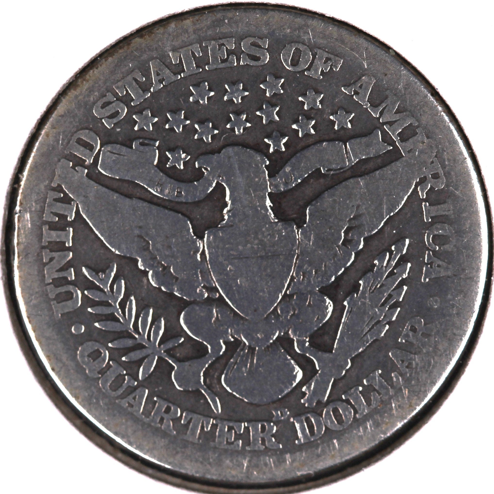 1913-D Barber Quarter, About Good Circulated Coin, Store #07957