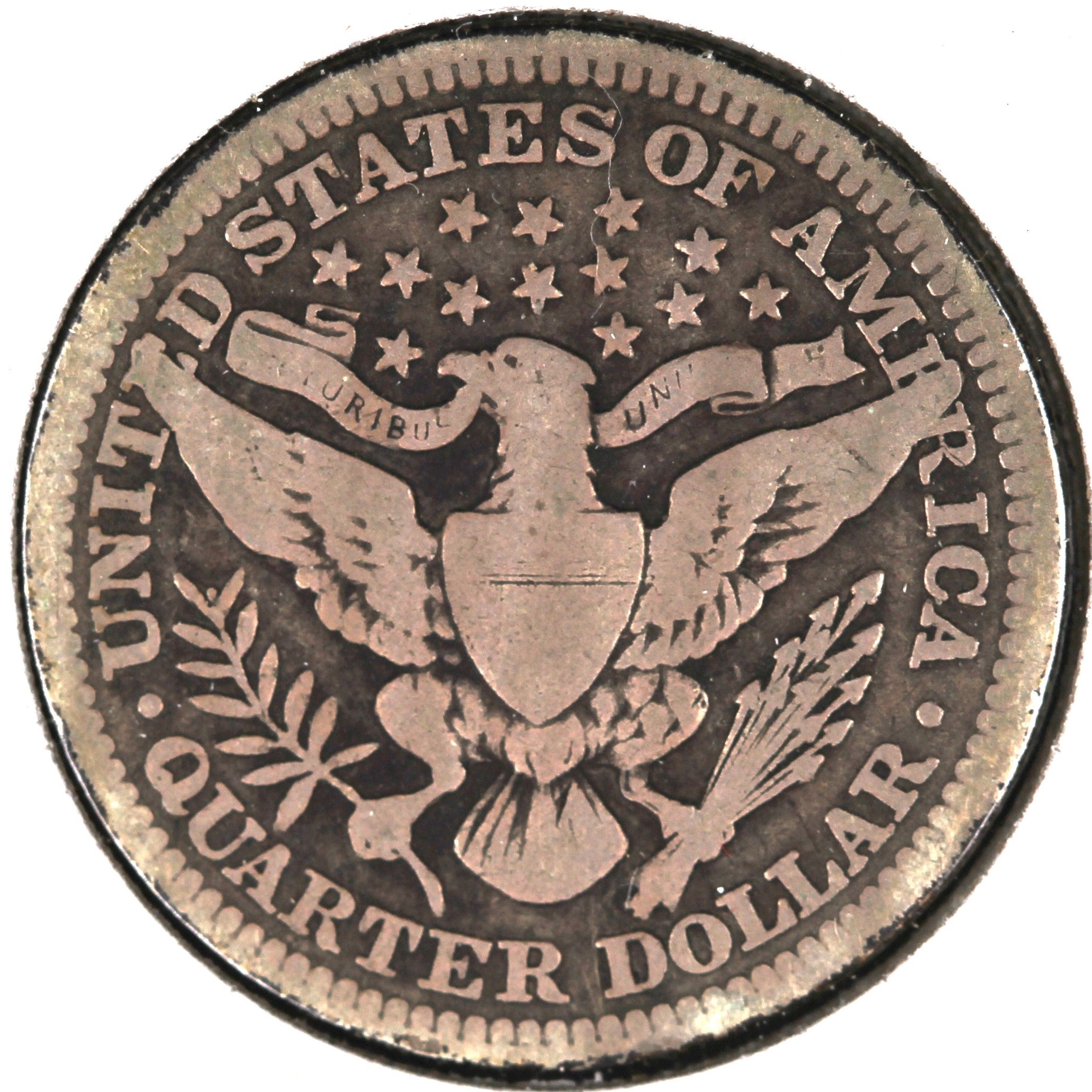 1914 Barber Quarter, Good Circulated Coin, Store #07976