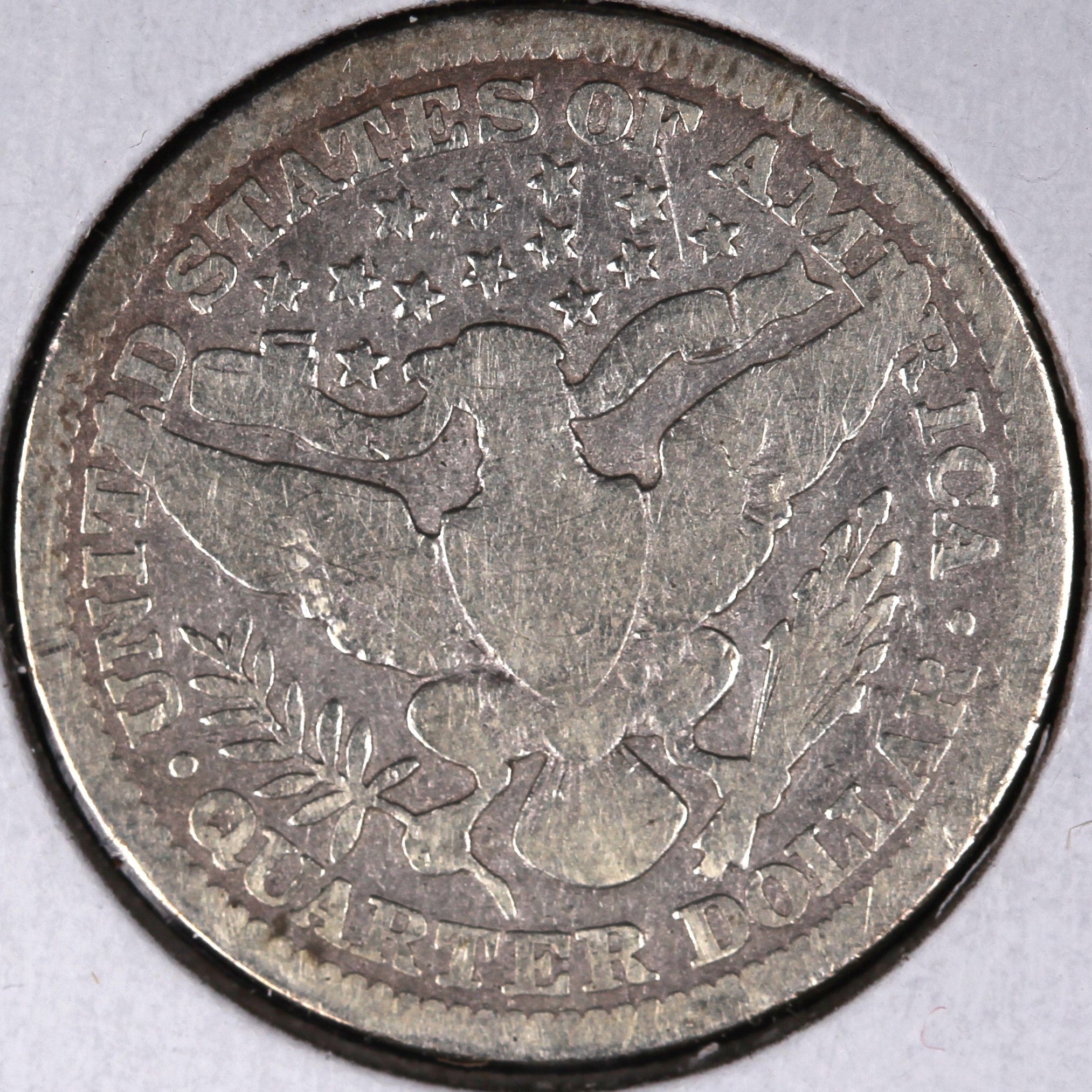 1915 Barber Quarter, Good Circulated Coin, Store #07999