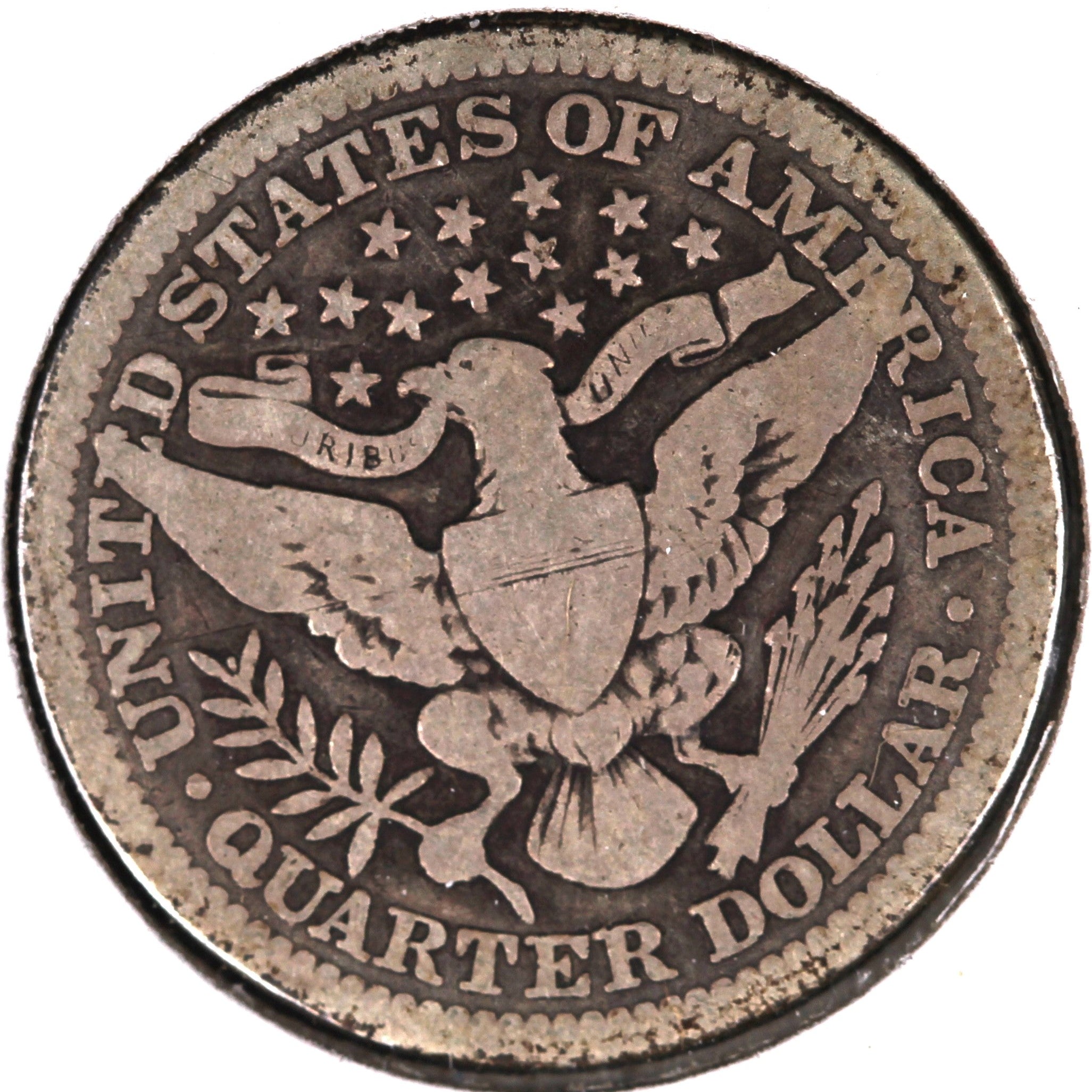 1915 Barber Quarter, Very Good Circulated Coin, Store #08005