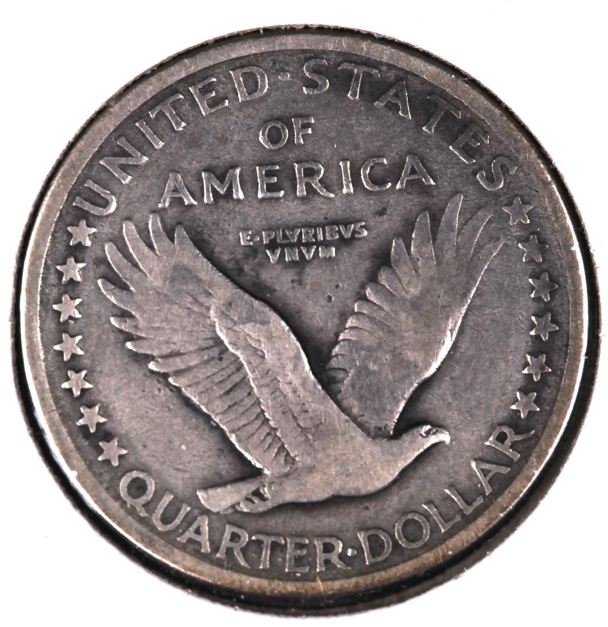 1917-S T-1 Standing Liberty Silver Quarter. Very Good Coin. Store #QR1551