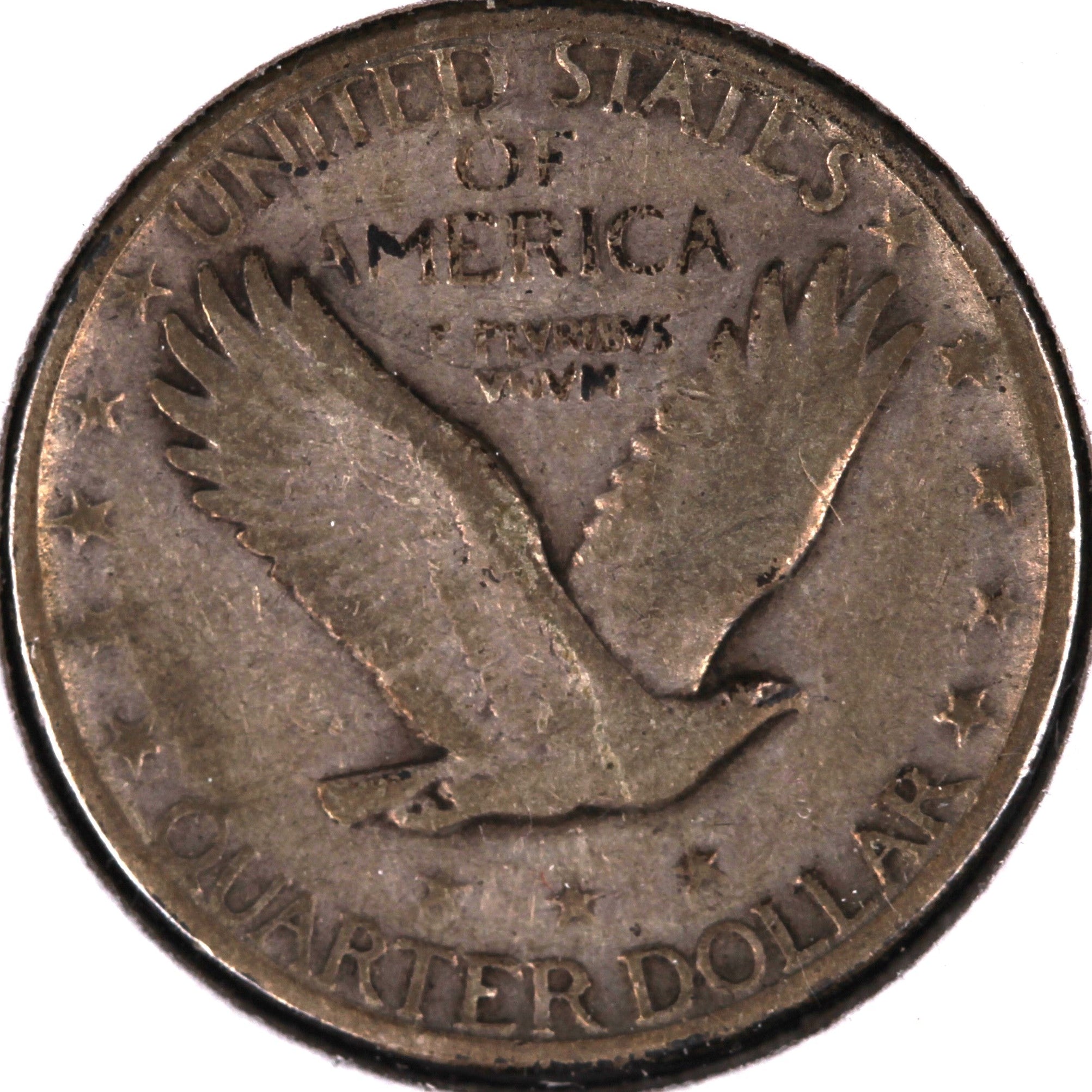 1926-S Standing Liberty Quarter, Very Good Circulated Coin, Store #QR1643.
