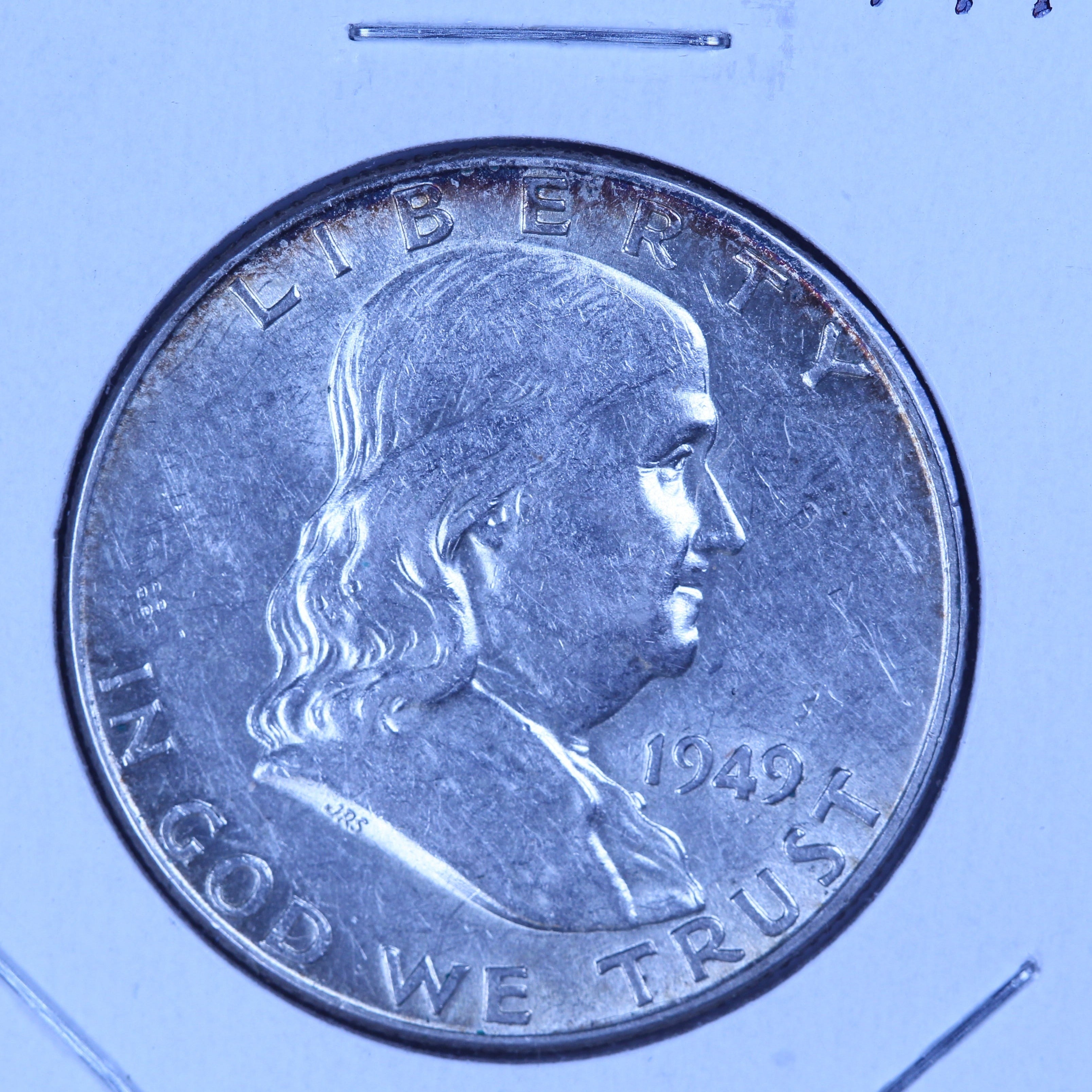 1949 Franklin Half Dollar, Mint State Uncirculated Coin, Store #10813