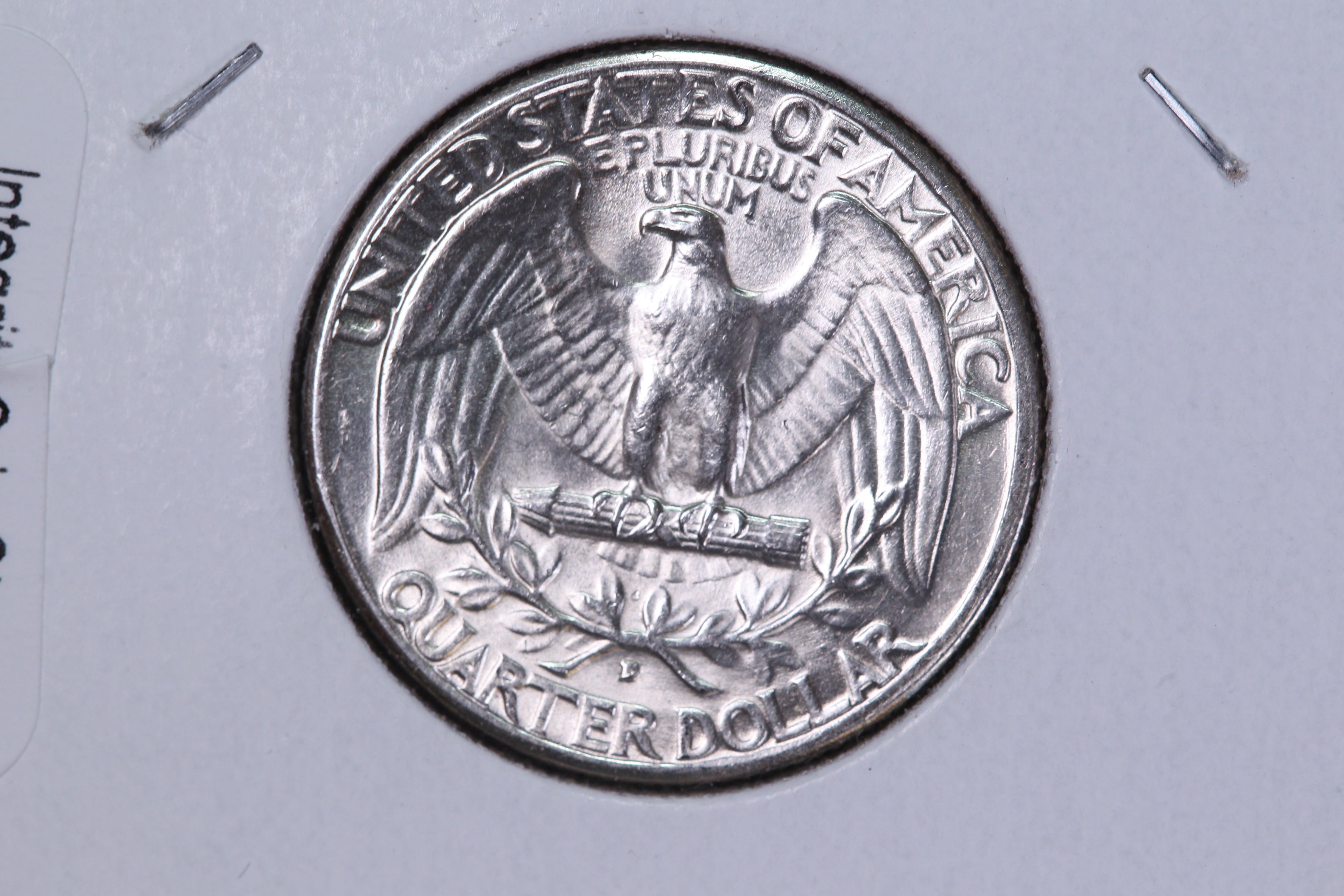 1934-D Washington Quarter. Heavy Motto. Affordable Circulated Collectable Coin. Store # 08254