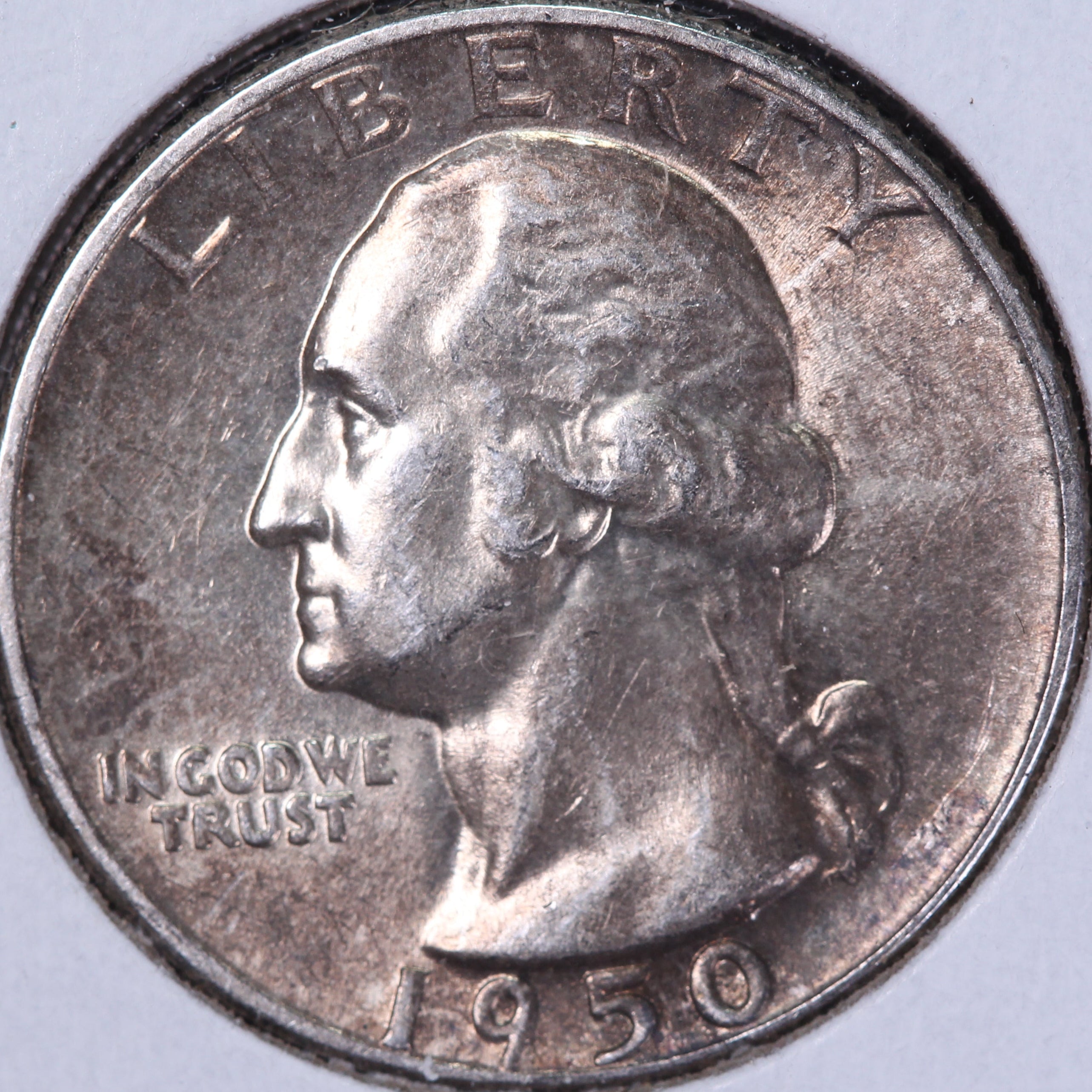 1950 Washington Quarter. Uncirculated Collectable Coin. Store # 08459