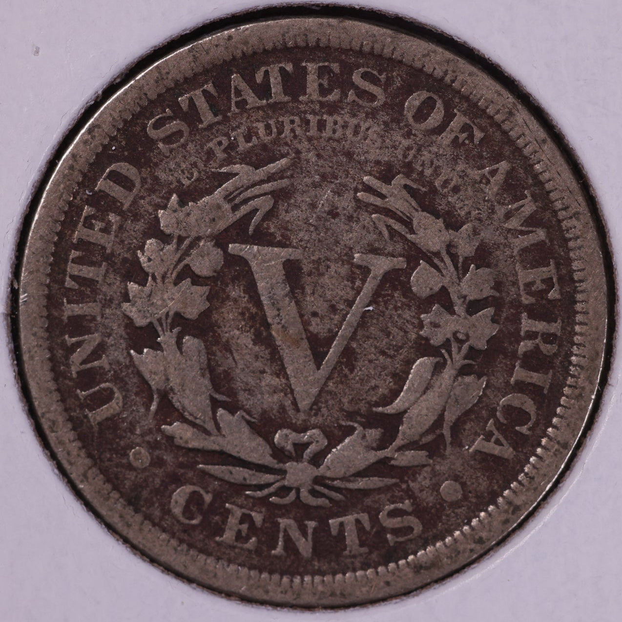 1907 Liberty Nickel. Good Circulated Coin. Store #11095