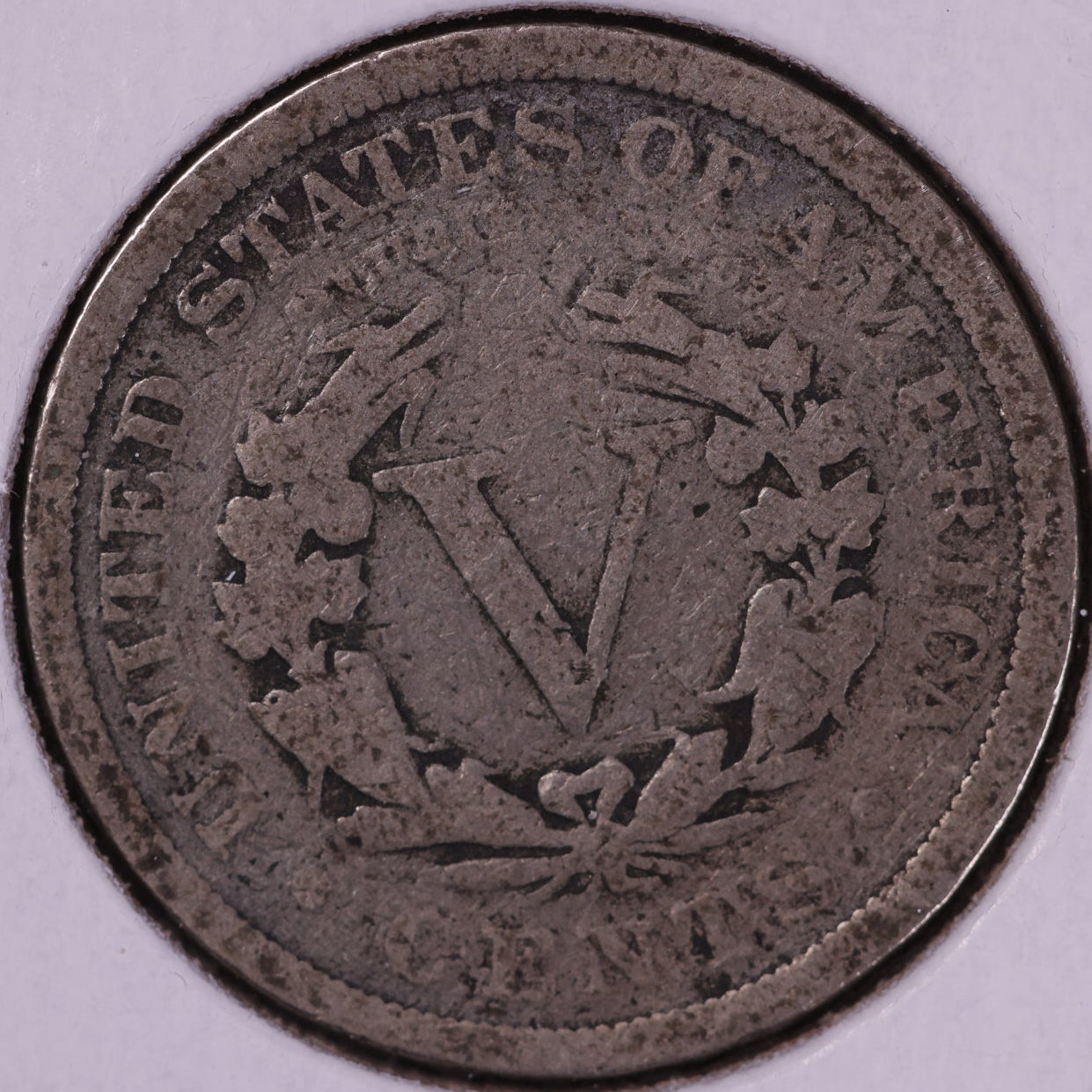 1908 Liberty Nickel. Good Circulated Coin. Store #11097