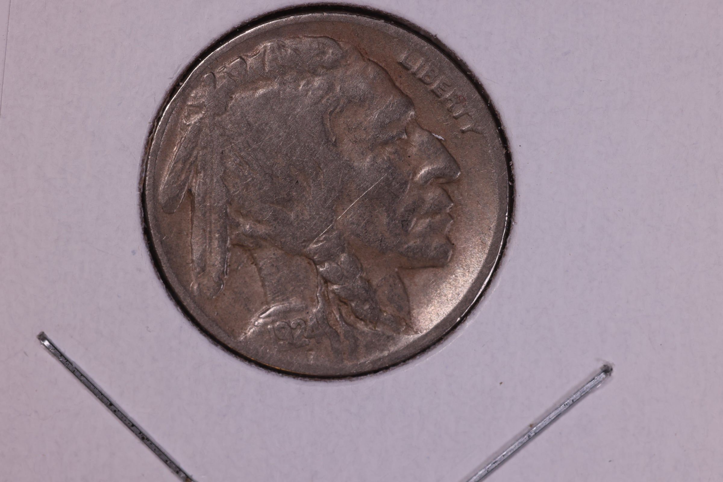 1924-D Buffalo Nickel. Affordable Circulated Coin. Store #11130