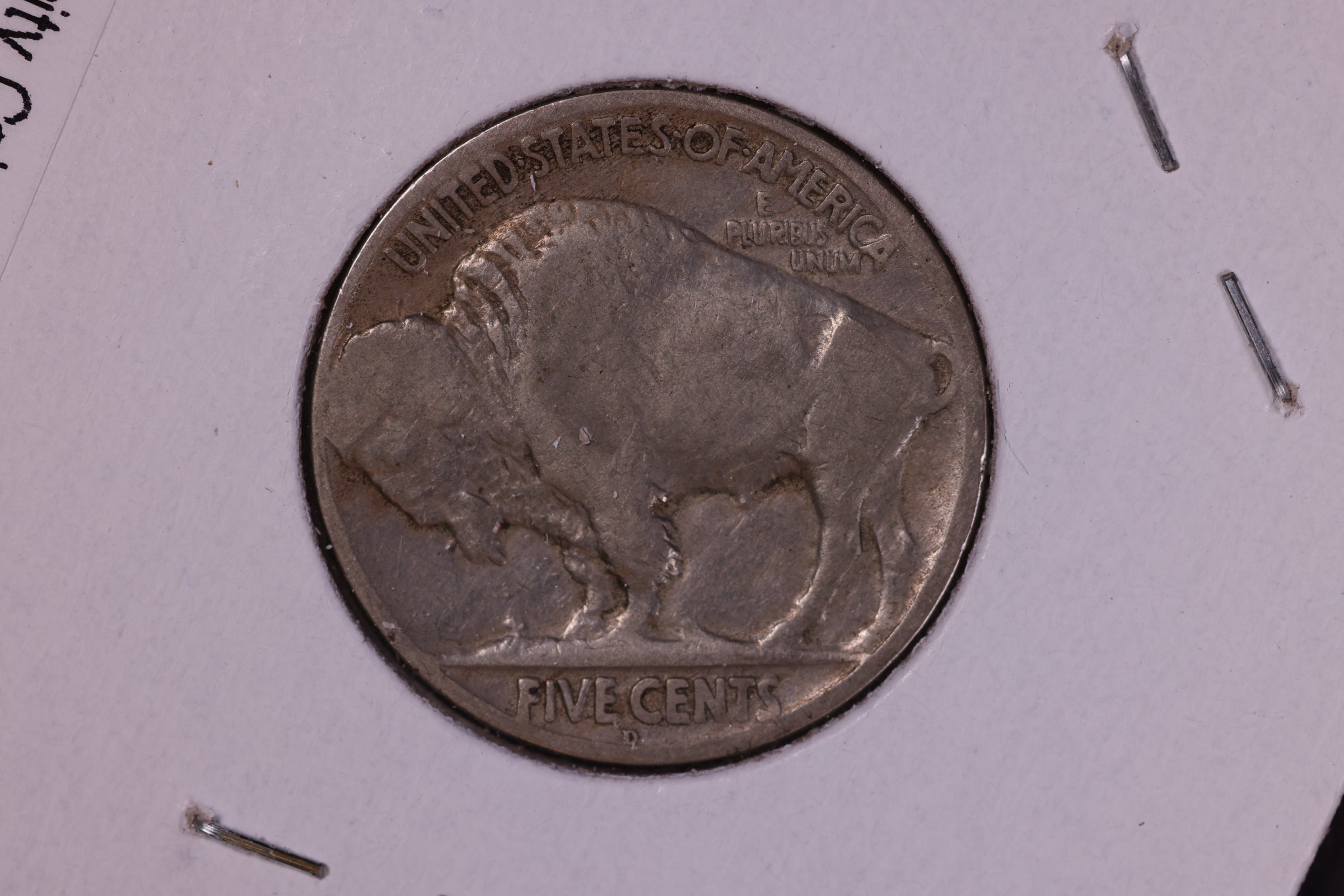 1927-D Buffalo Nickel. Affordable Circulated Coin. Store #11138