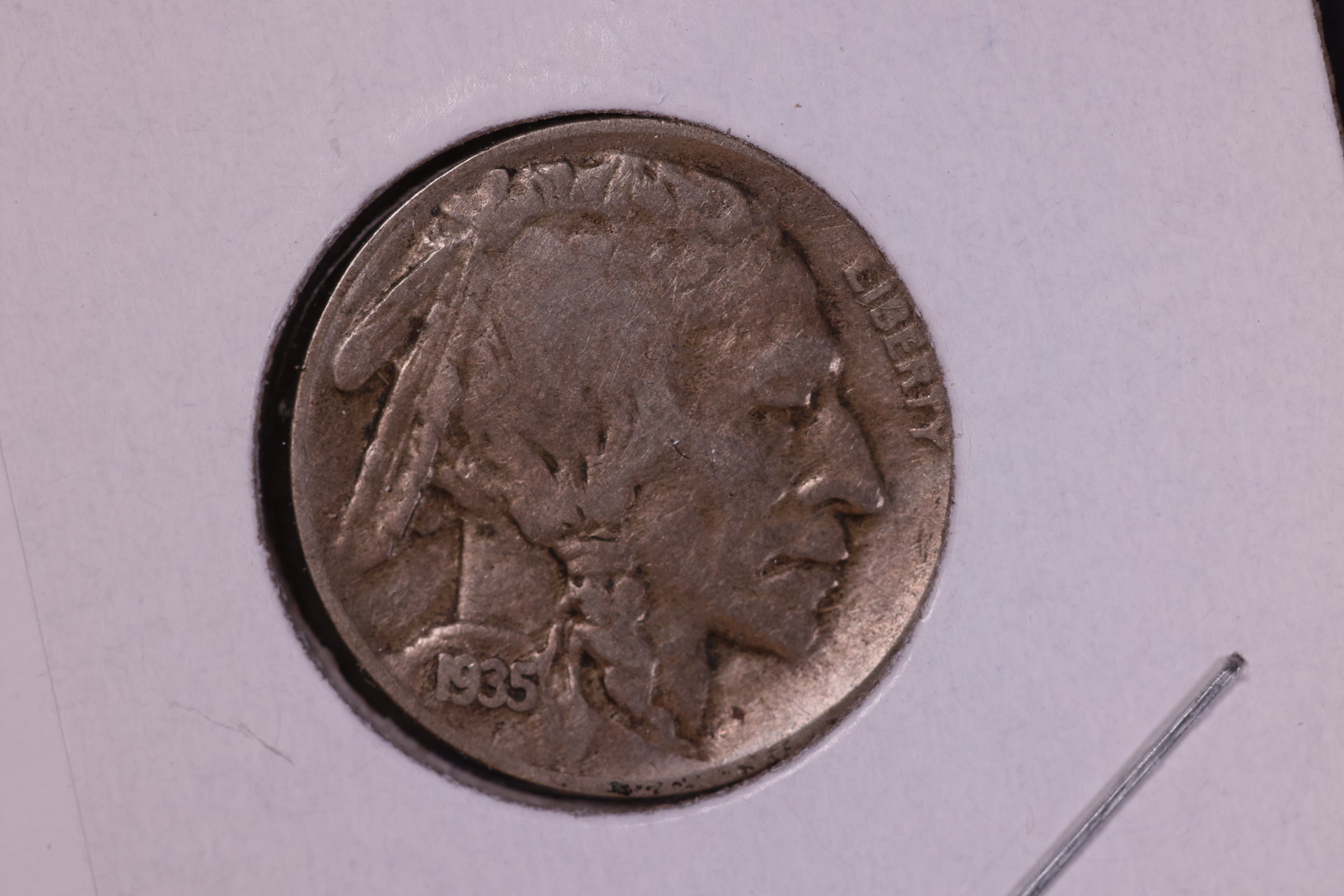 1935-D Buffalo Nickel. Affordable Circulated Coin. Store #11148