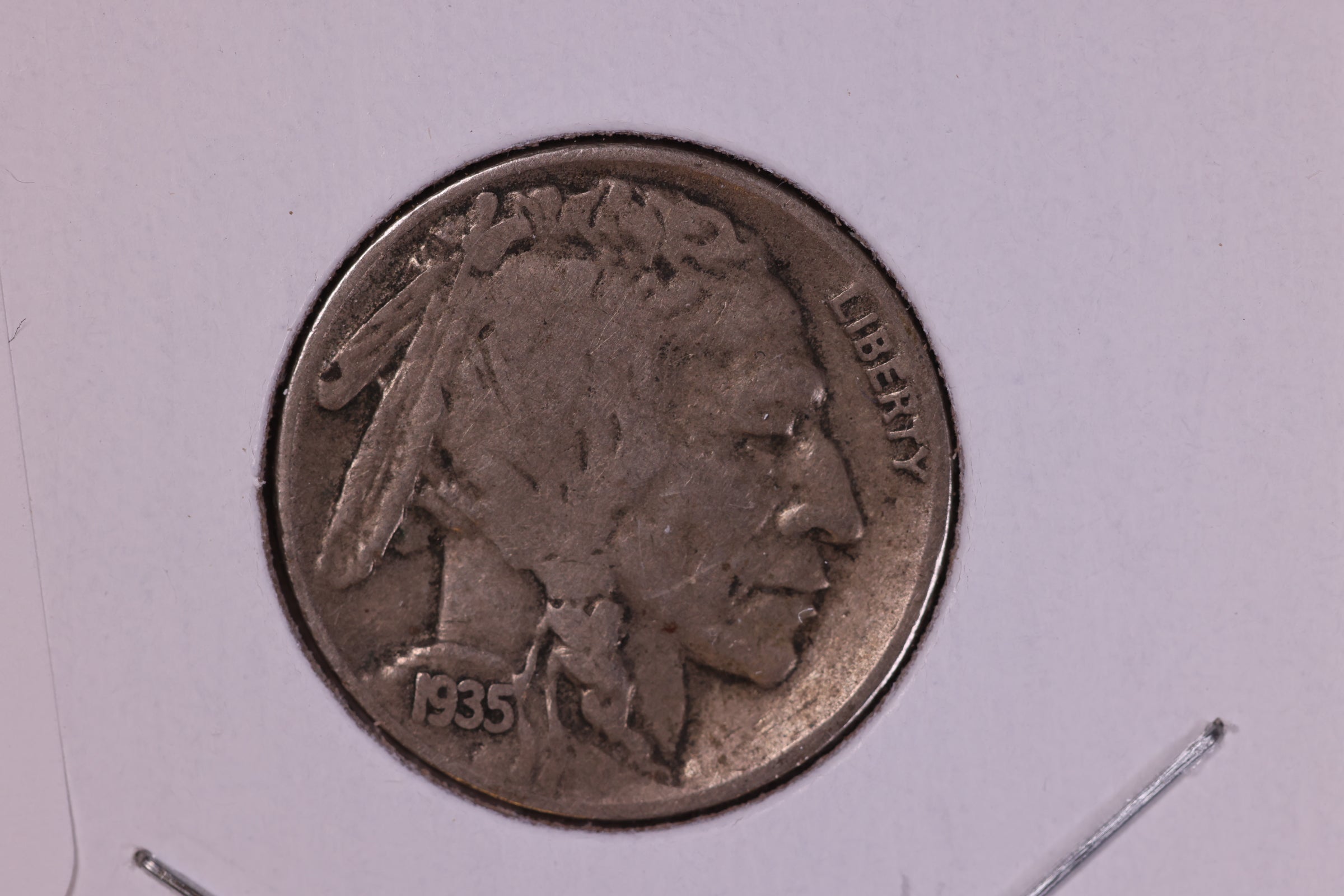 1935-S Buffalo Nickel. Affordable Circulated Coin. Store #11150