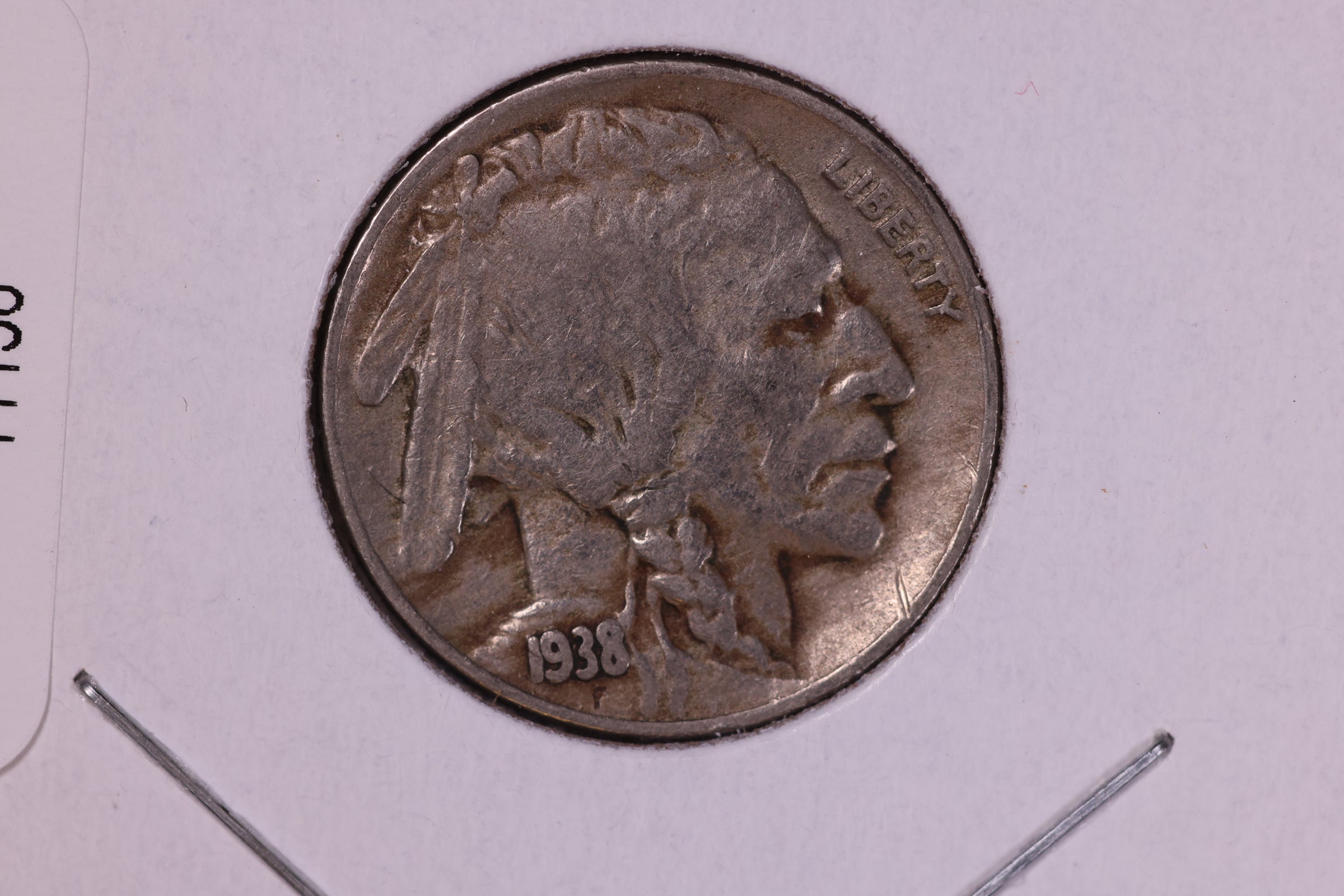 1938-D Buffalo Nickel. Affordable Circulated Coin. Store #11156