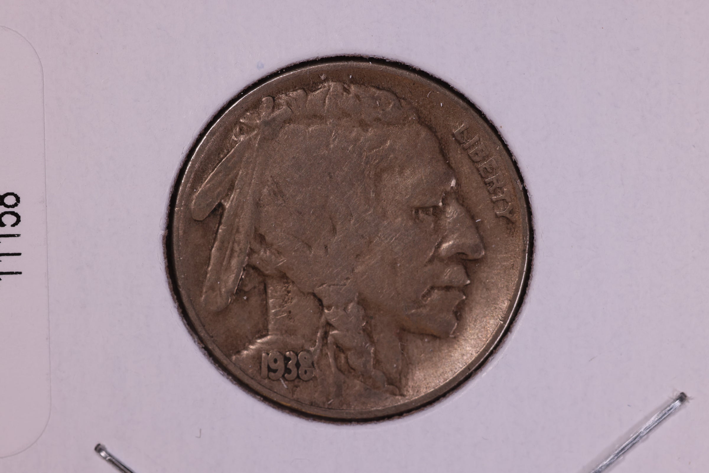 1938-D Buffalo Nickel. Affordable Circulated Coin. Store #11158