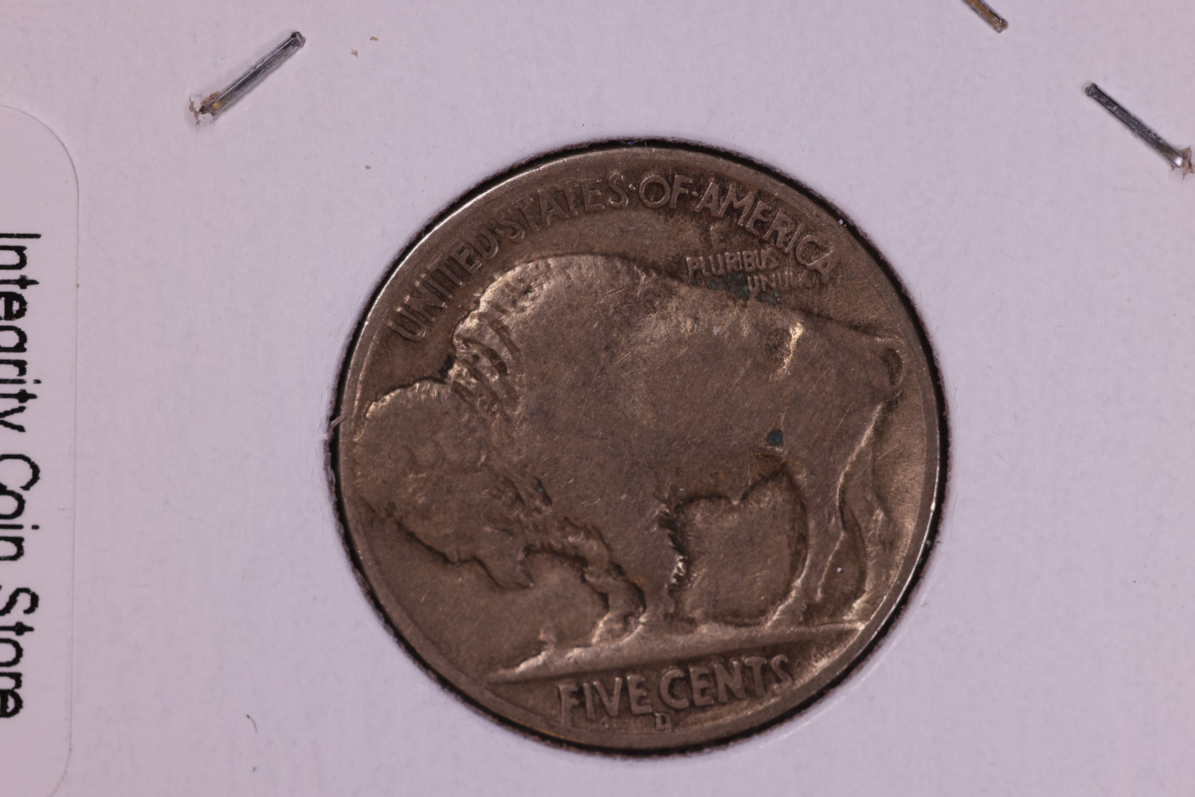 1938-D Buffalo Nickel. Affordable Circulated Coin. Store #11158