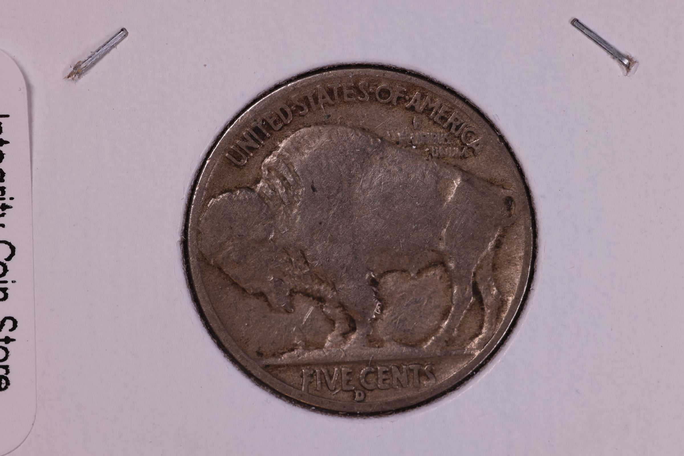 1938-D Buffalo Nickel. Affordable Circulated Coin. Store #11159