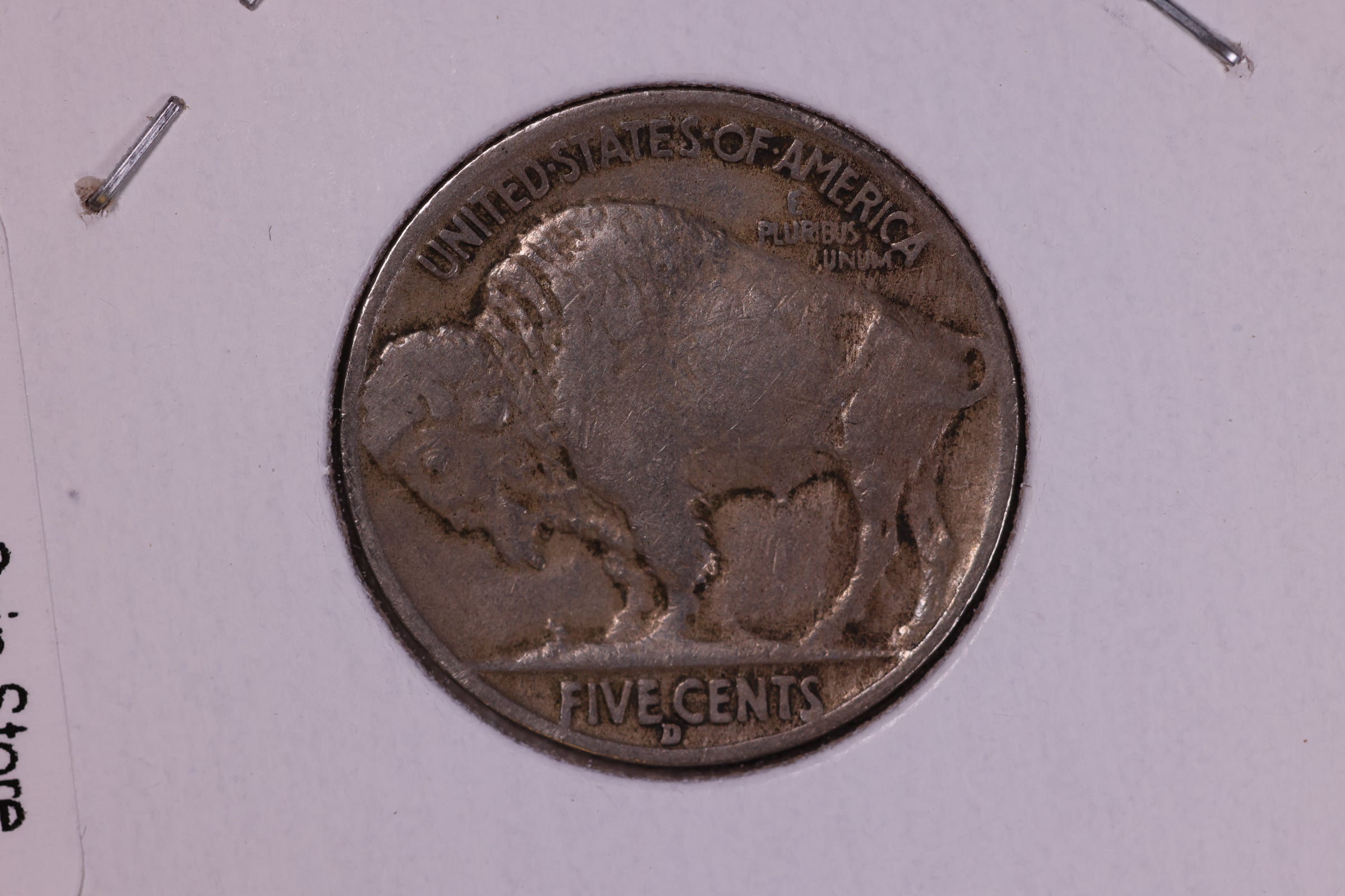 1938-D Buffalo Nickel. Affordable Circulated Coin. Store #11161-1