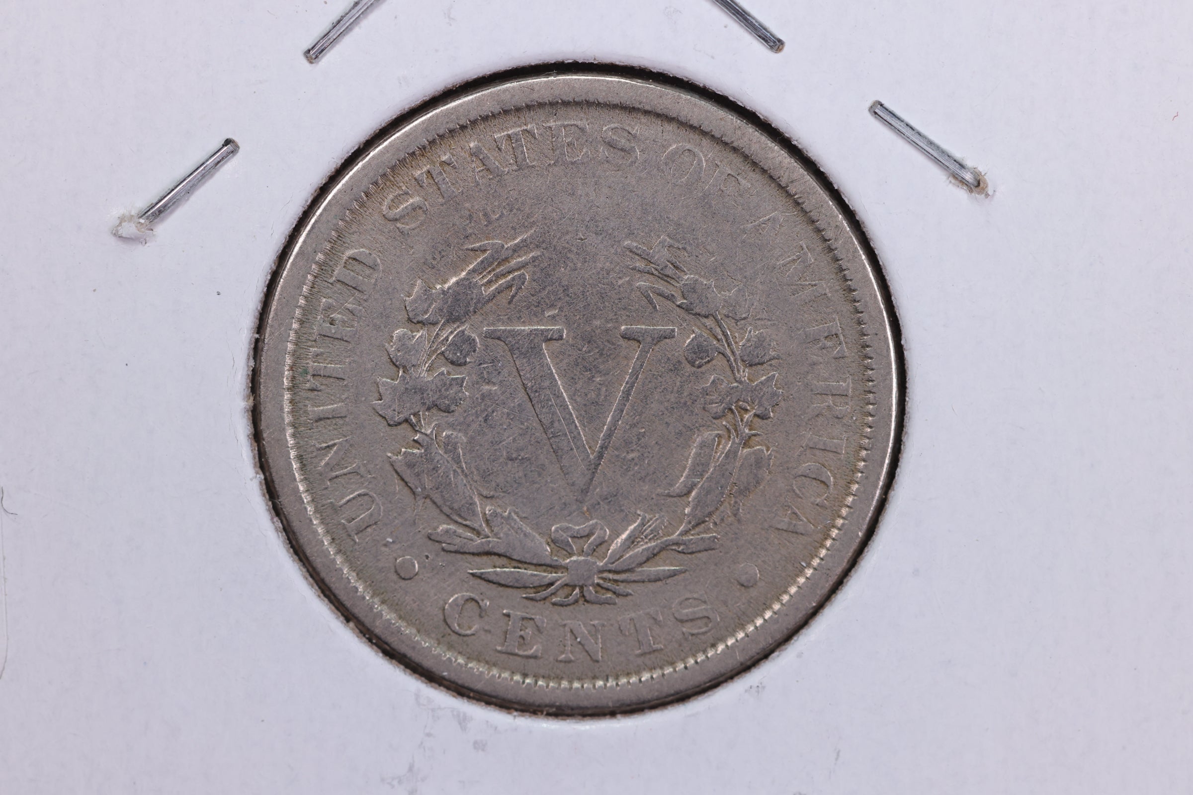 1889 Liberty Nickel, Circulated Collectible Coin. Store #11686