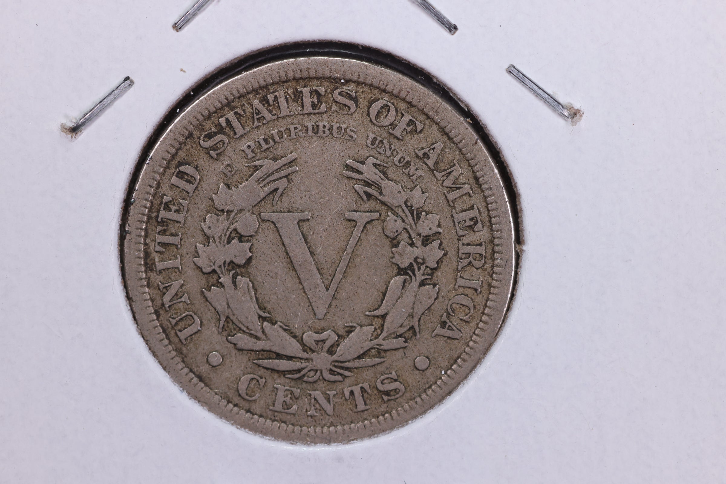 1910 Liberty Nickel, Circulated Collectible Coin. Store #11699