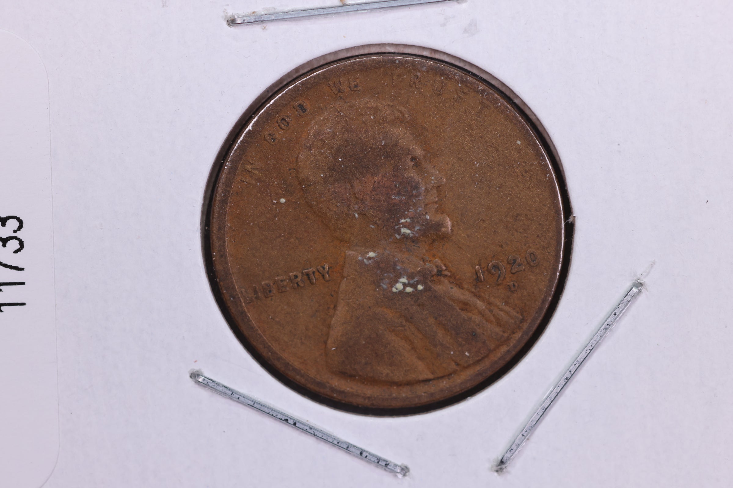 1920-D Lincoln Wheat Small Cent. Affordable Collectible Coin. Store # 11733