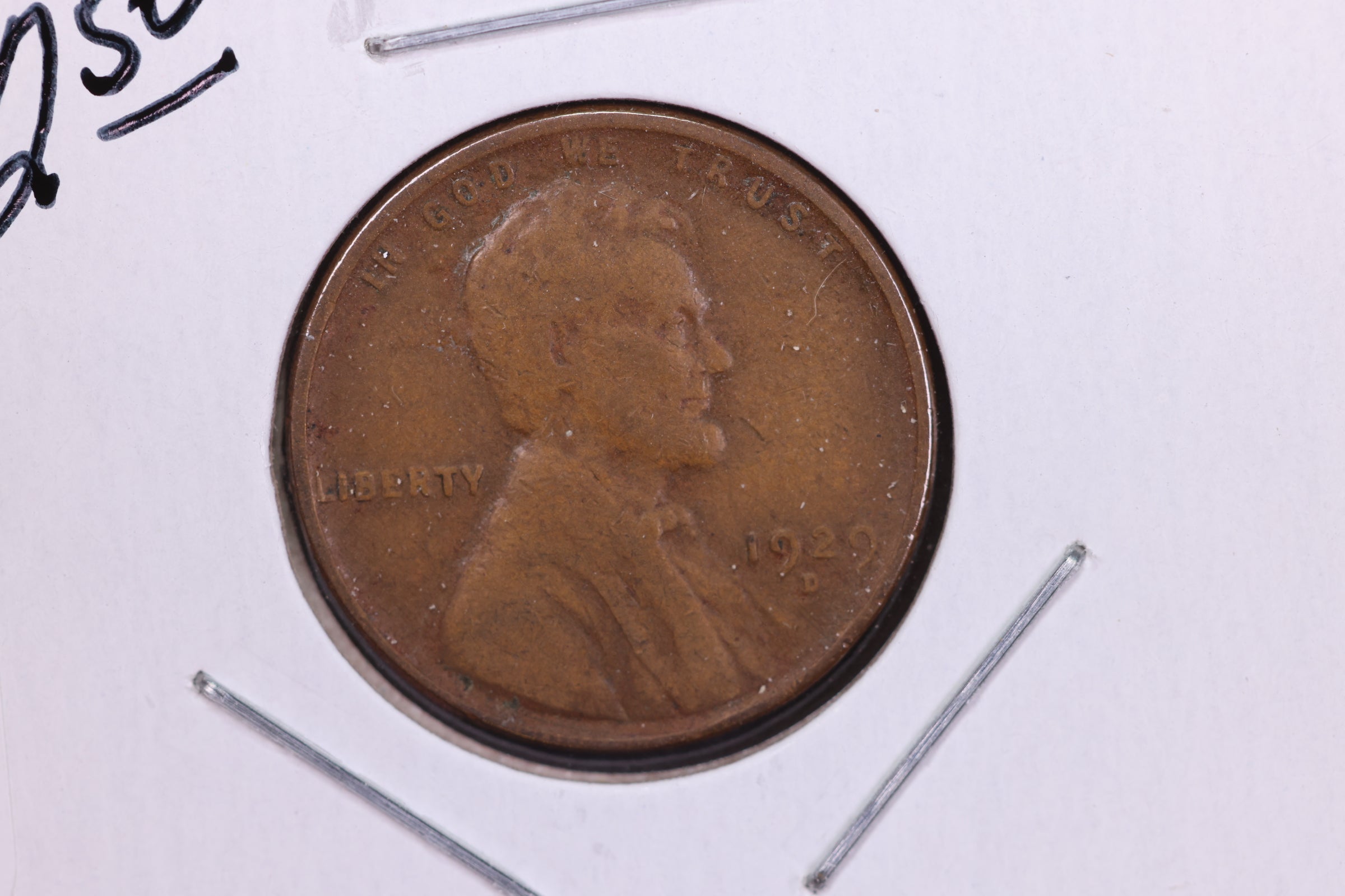 1929-D Lincoln Wheat Small Cent. Affordable Collectible Coin. Store # 11758