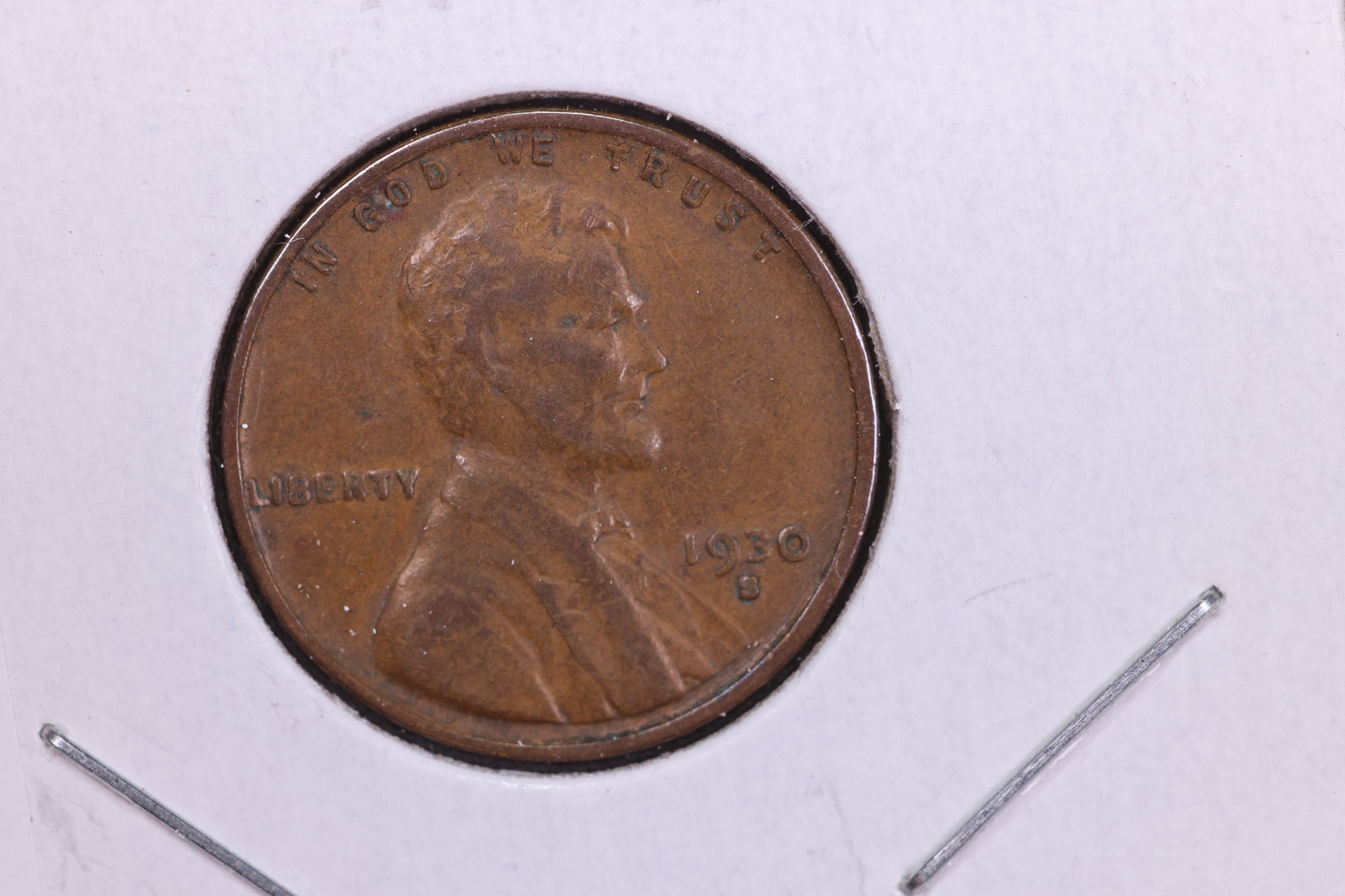 1930-S Lincoln Wheat Small Cent. Affordable Collectible Coin. Store # 11571