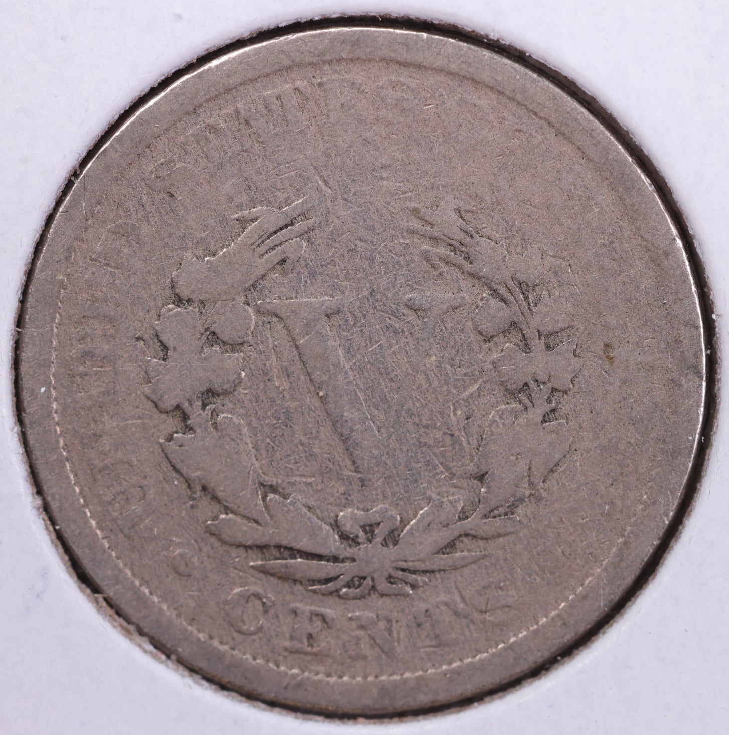 1889 Liberty Nickel, Circulated Collectible Coin. Store #11797