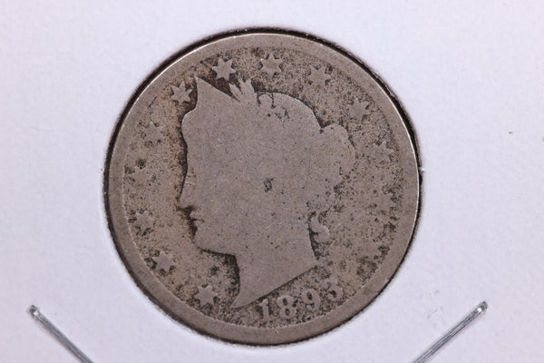 1893 Liberty Nickel, Circulated Collectible Coin. Store #11834