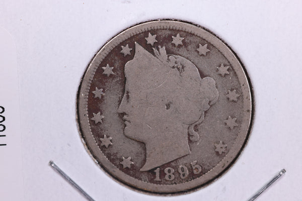 1895 Liberty Nickel, Circulated Collectible Coin. Store #11803
