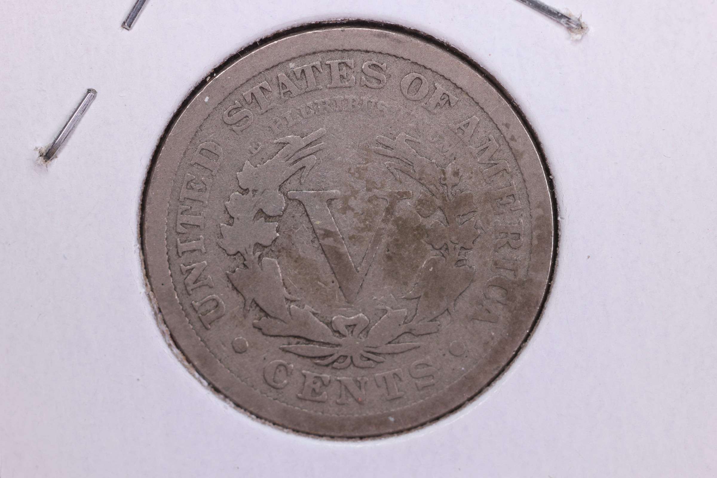 1901 Liberty Nickel, Circulated Collectible Coin. Store #11809