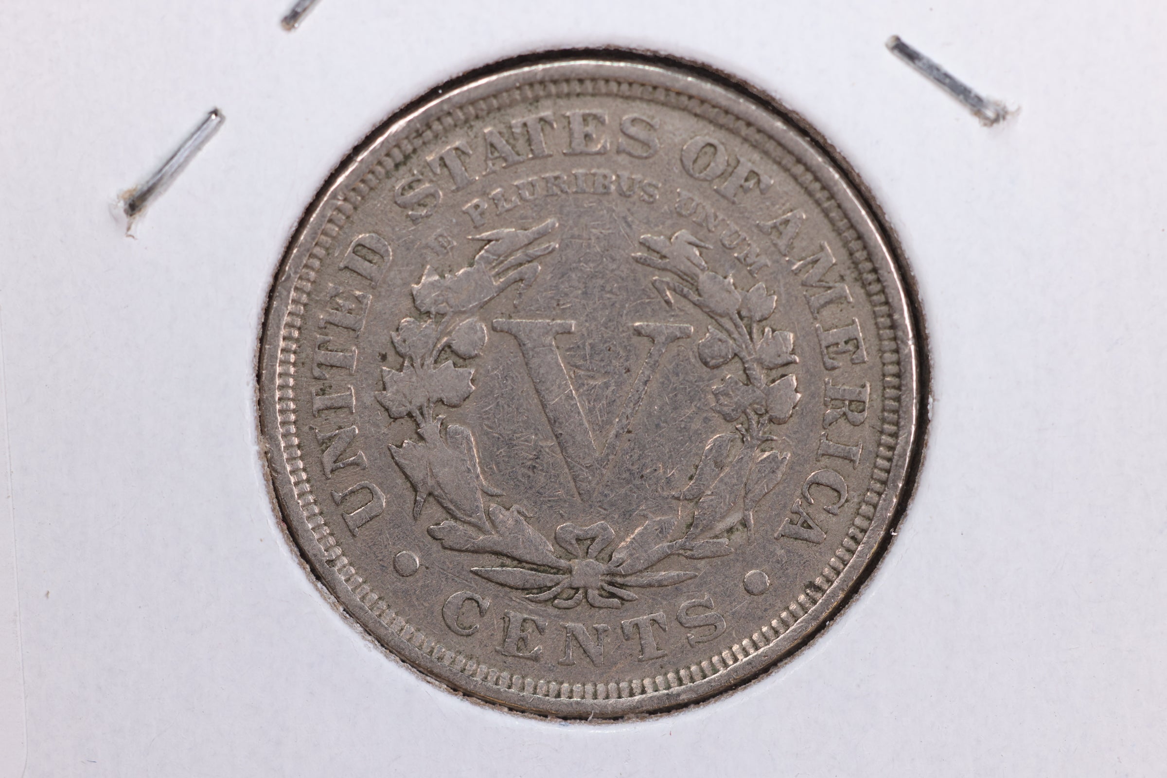 1908 Liberty Nickel, Circulated Collectible Coin. Store #11816