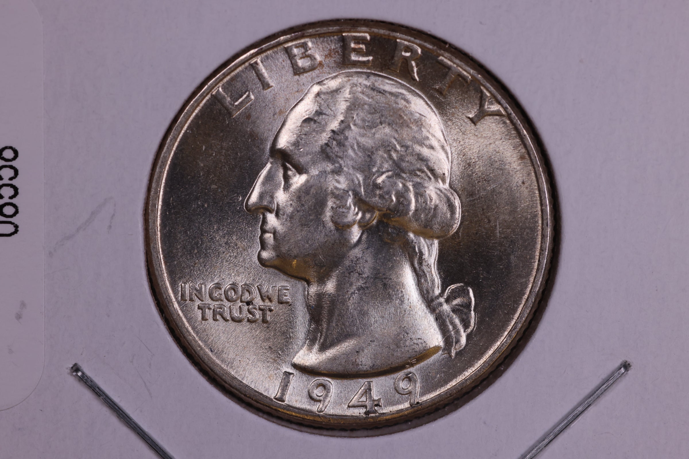 1949-D Washington Quarter. Affordable Circulated Collectable Coin. Store # QR1739