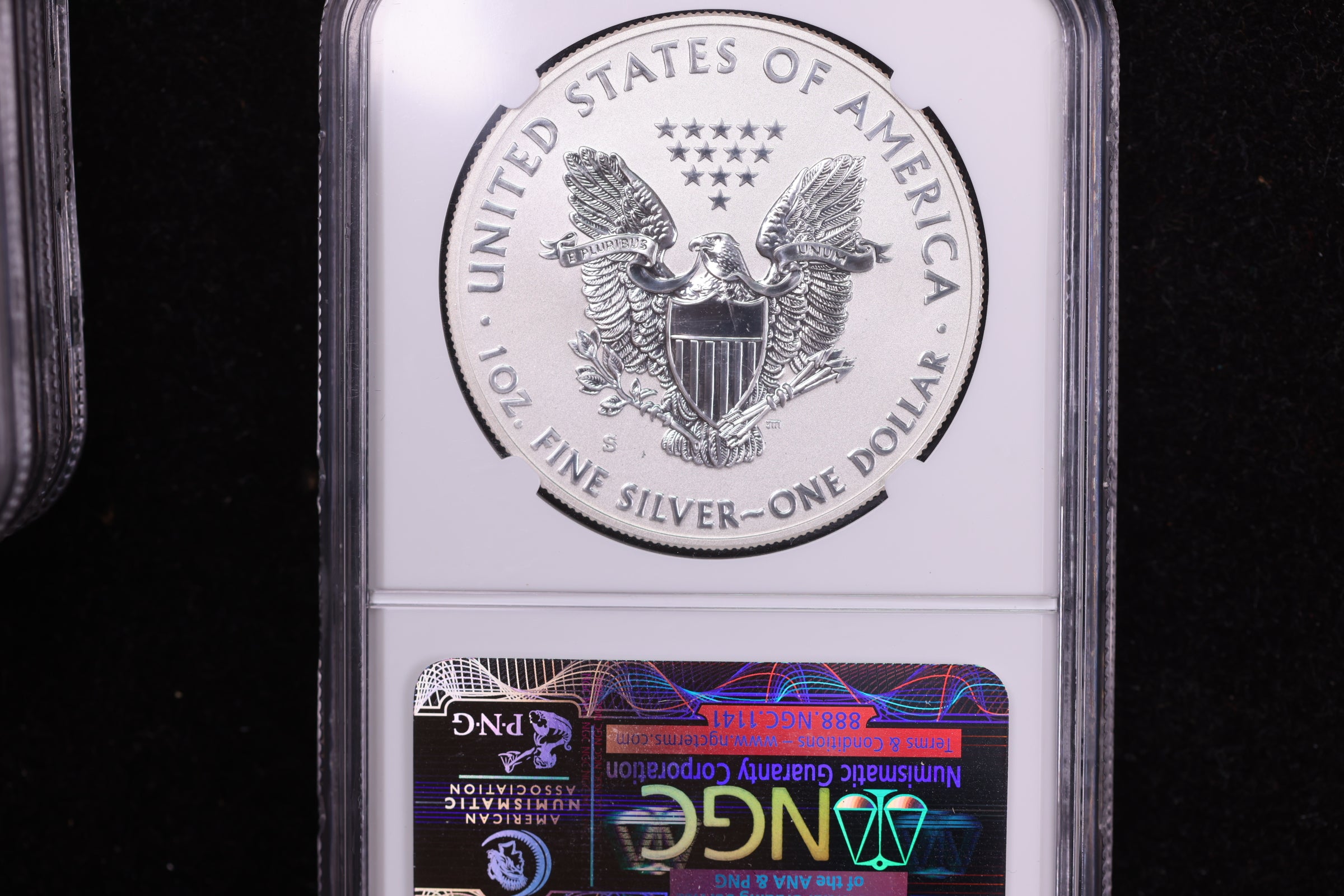 2012-S American Silver Eagle, Early Releases, NGC PF70 Reverse Proof, Store #12169