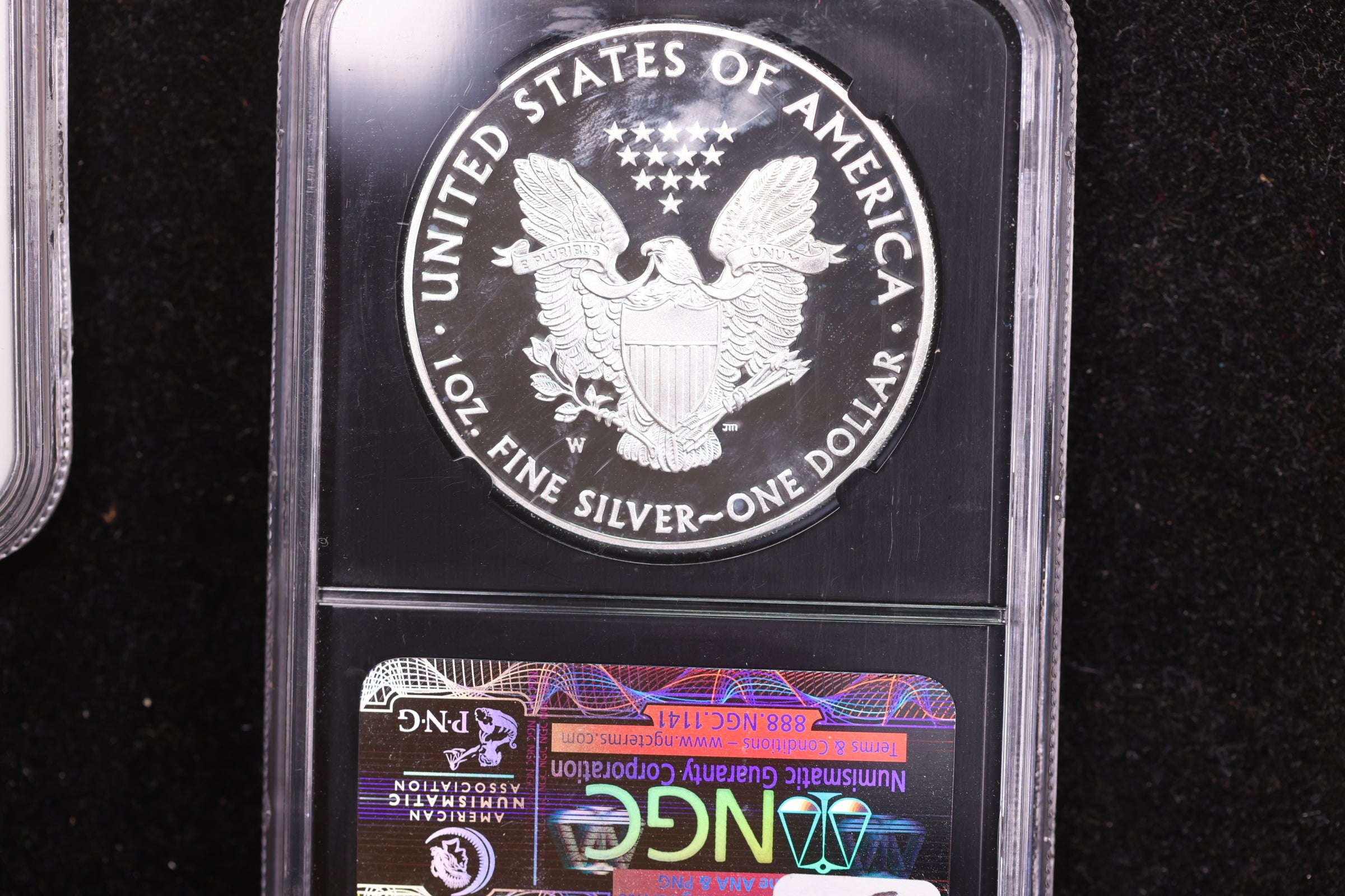 2012-W American Silver Eagle, NGC PF70 Ultra Cameo, Store #12171