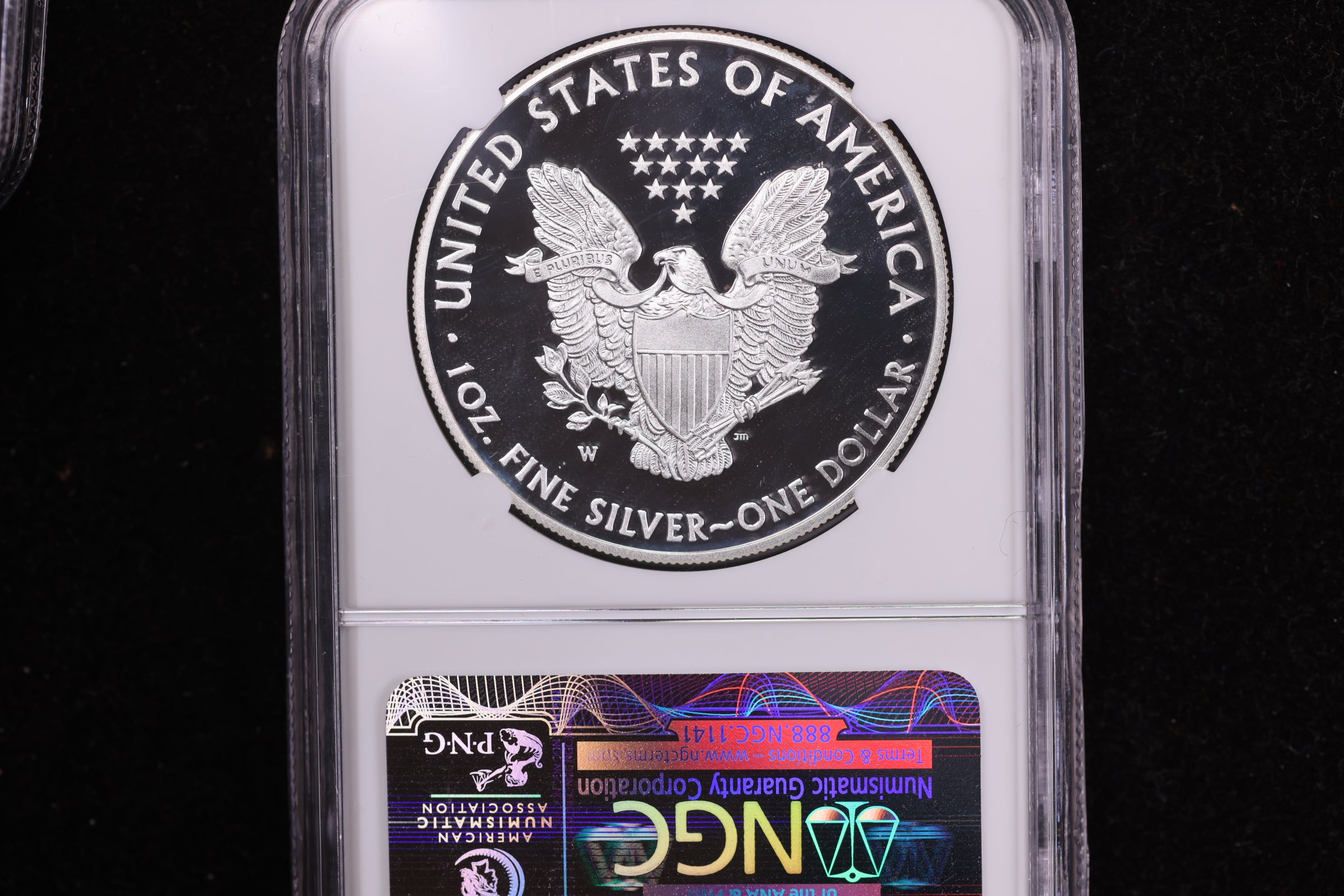 2015-W American Silver Eagle, Early Releases, NGC PF70 Ultra Cameo, Store #AE0143