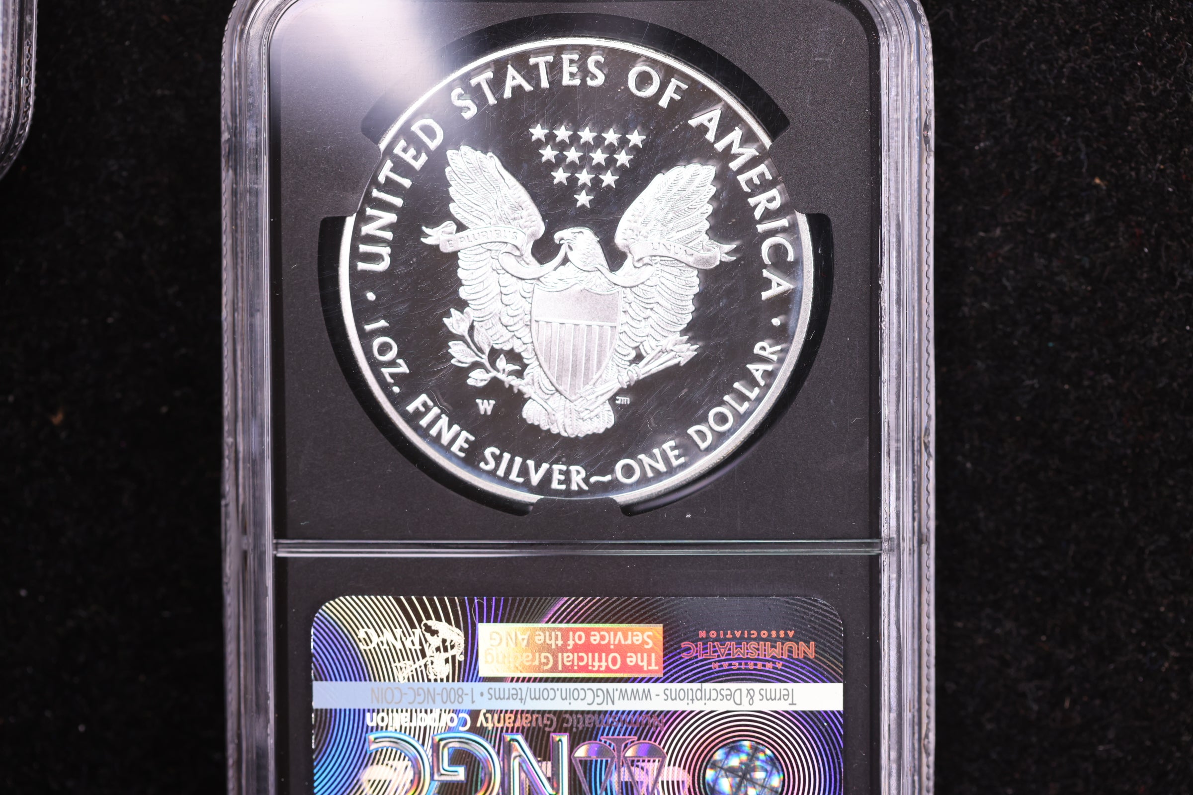2016-W American Silver Eagle, First Releases, Lettered Edge, NGC PF70 Ultra Cameo, Store #12177