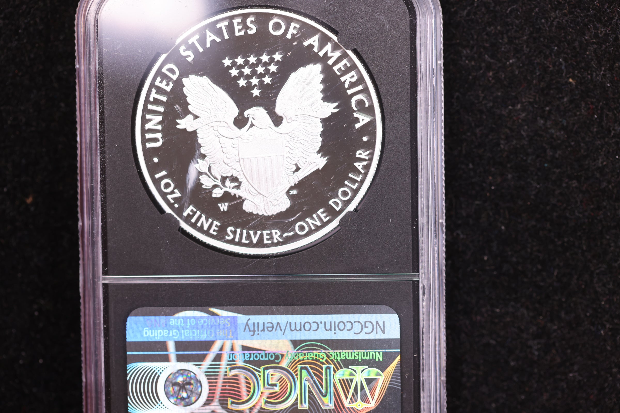 2020-W American Silver Eagle, First Releases, NGC PF70, Ultra Cameo, Store #12188
