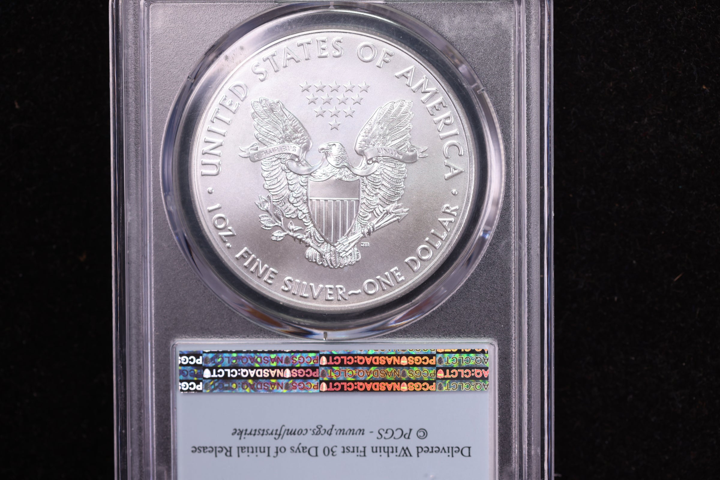 2016 American Silver Eagle, PCGS MS70, Store #12207