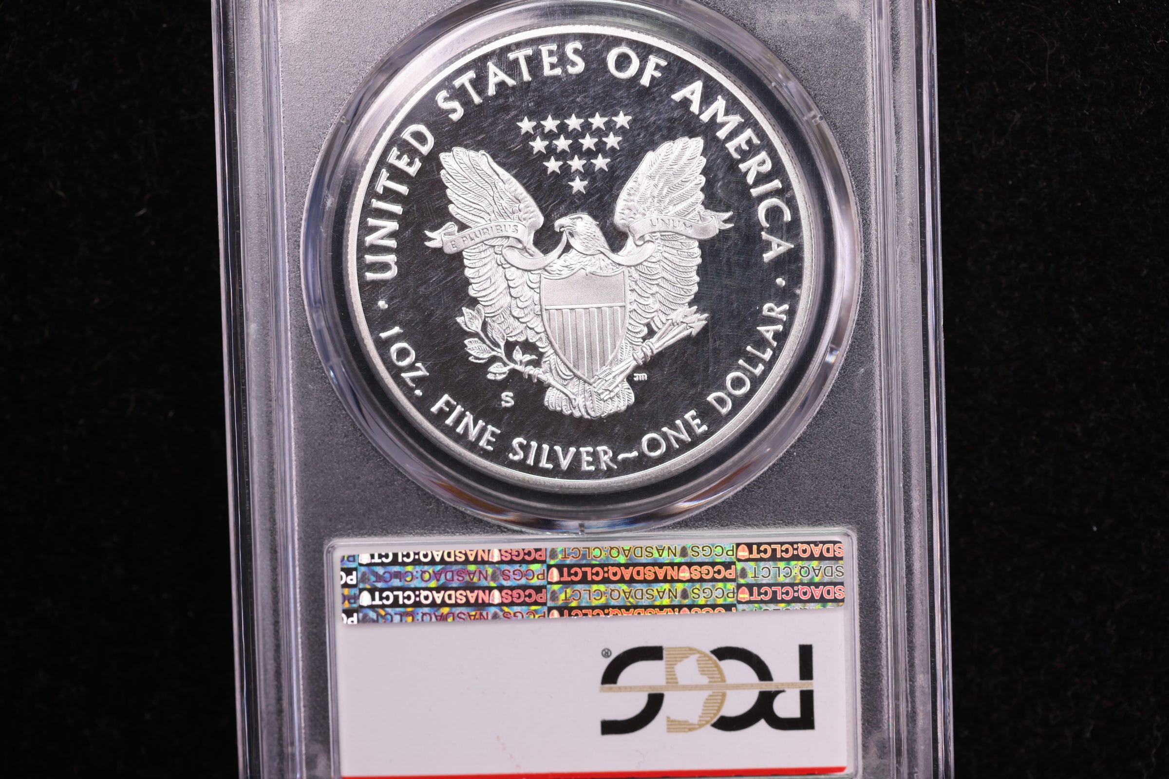 2017-S American Silver Eagle, PCGS PR70 Deep Cameo, Store #12227