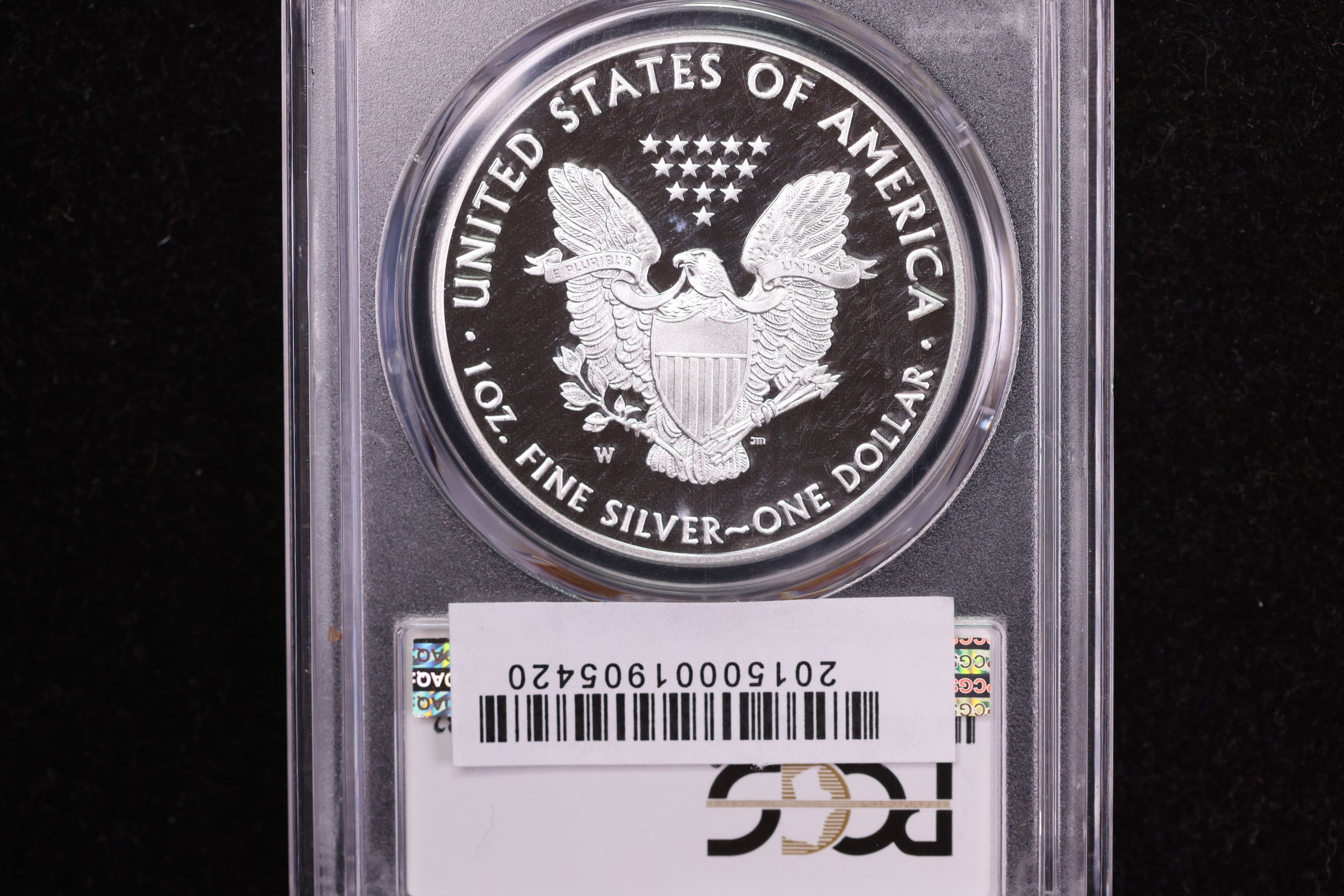 2017-W American Silver Eagle, PCGS PR70 Deep Cameo, Store #12228
