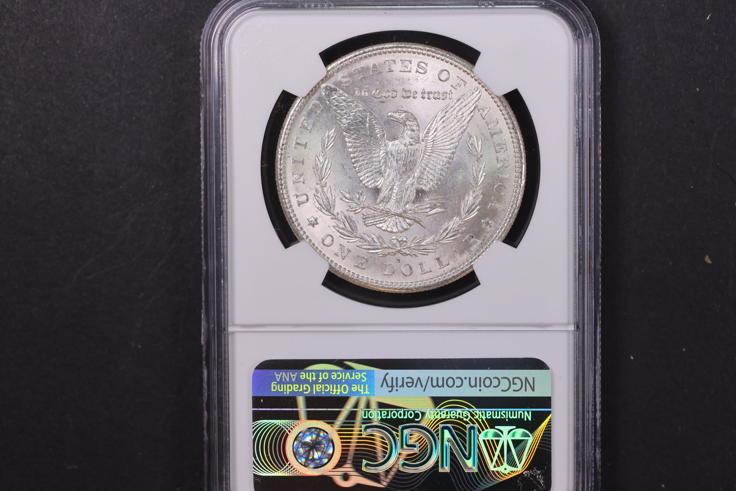 1897-S Morgan Silver Dollar, NGC Graded MS63. Store #08879