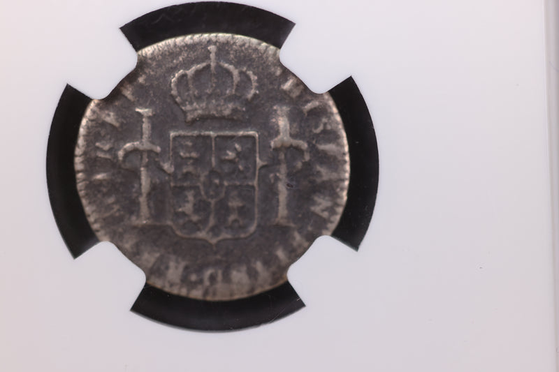 1782 Real, Ship Wreck Coin. EL CAZADOR, NGC Graded Genuine. Store