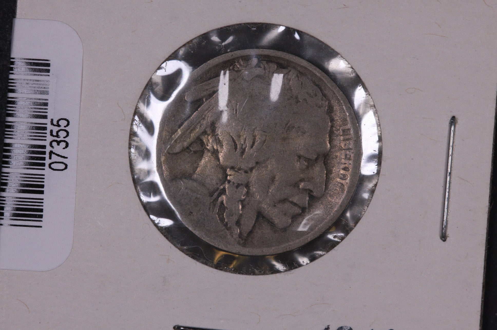 1913-S Buffalo Nickel, Type 1, Circulated Collectible Coin. Store #07355