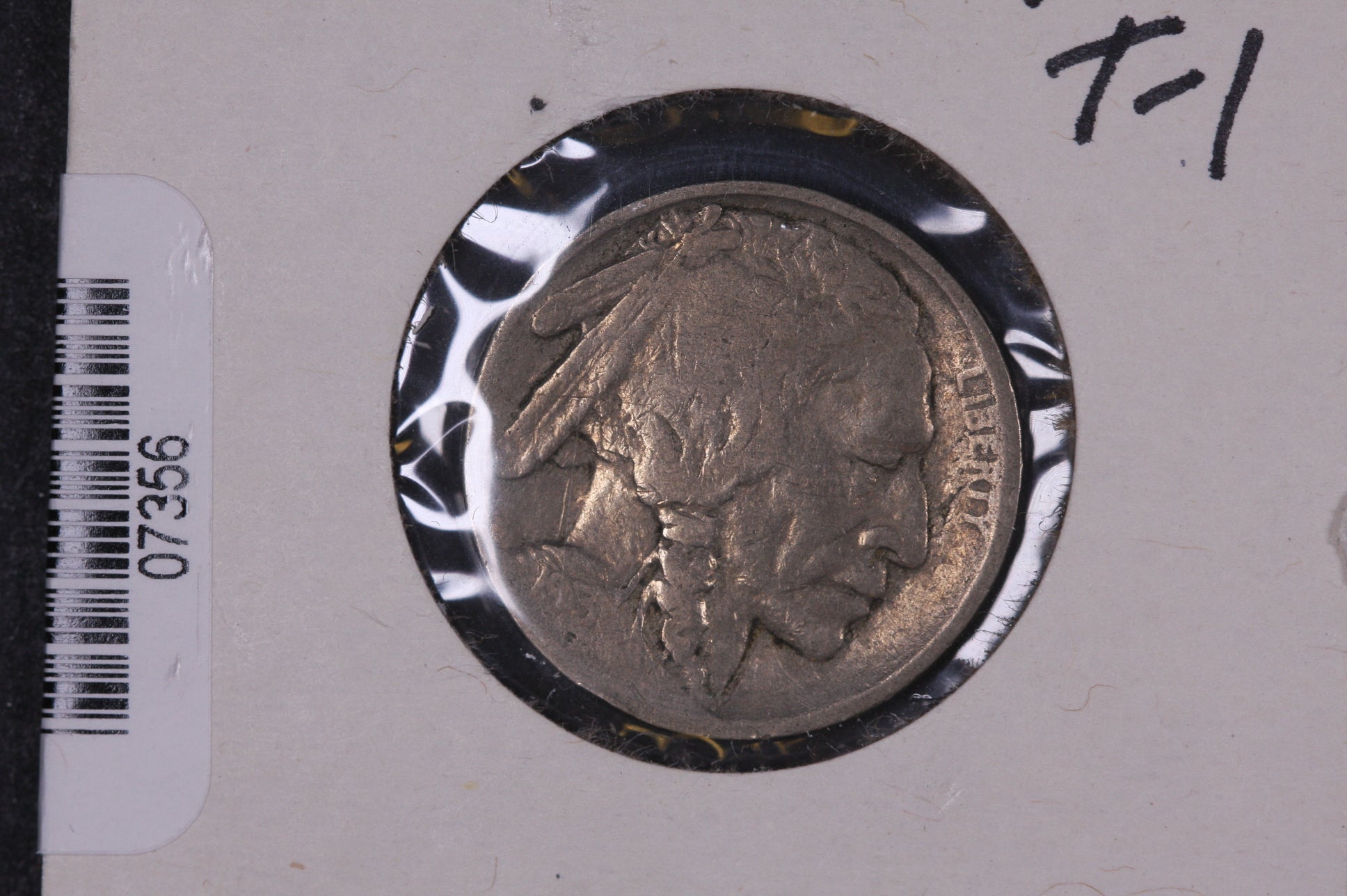 1913-S Buffalo Nickel, Type 1, Circulated Collectible Coin. Store #07356