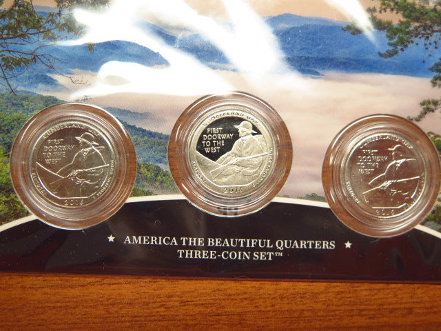 2016-P, D, S America the Beautiful Clad Proof Set. Cumberland Gap. Store # 12391