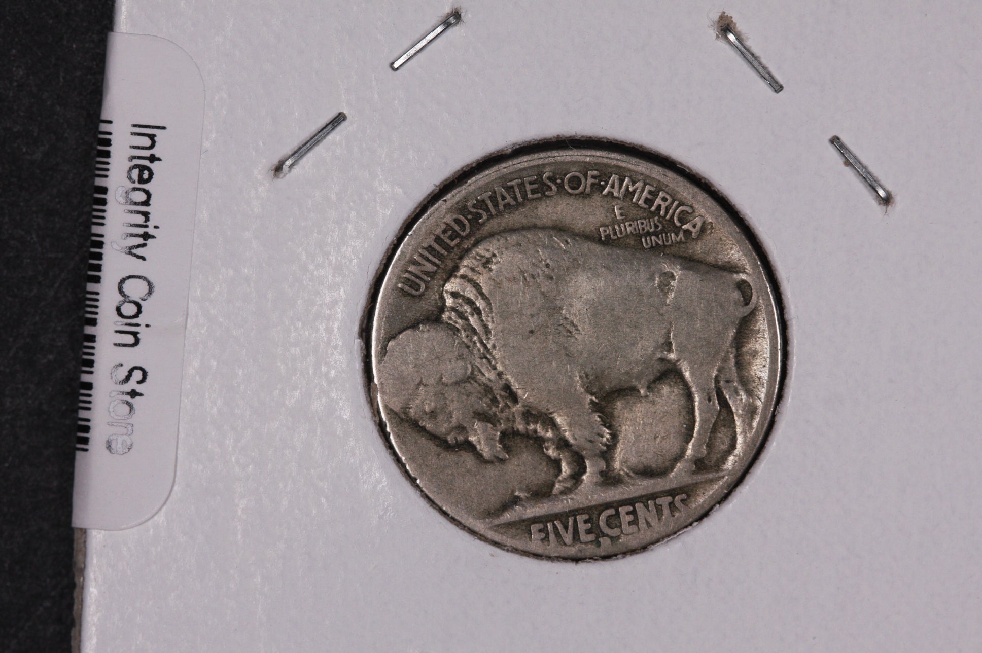 1914-D Buffalo Nickel, Average Circulated Coin. Store #07365