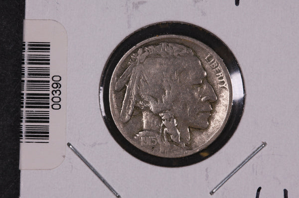 1915-D Buffalo Nickel, Average Circulated Coin.  Store #00390
